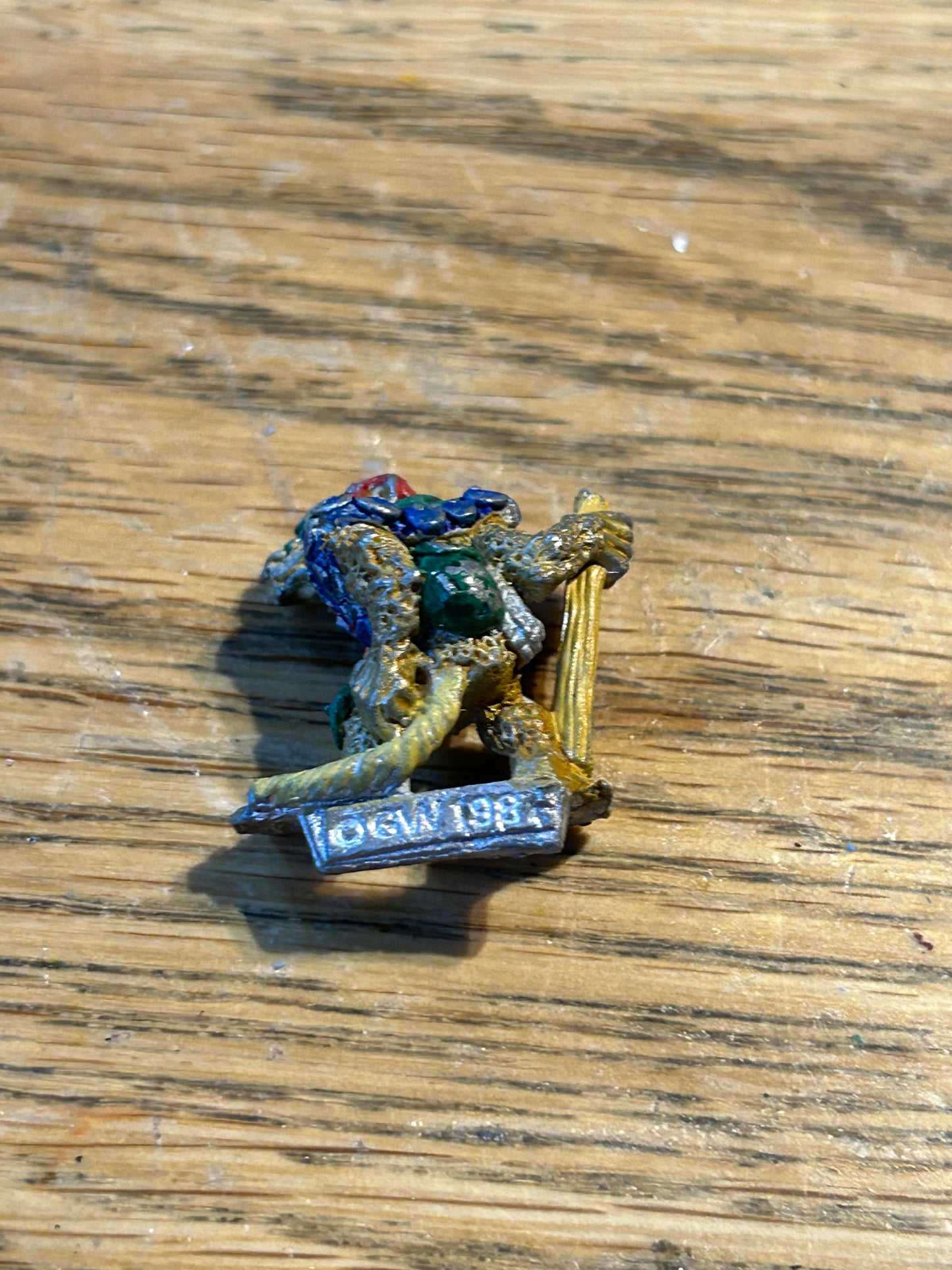 C47 SKAVEN SKREK CLANRAT SLAVE METAL OOP WARHAMMER AGE OF SIGMAR CITADEL RATMEN (missing his weapon blade)