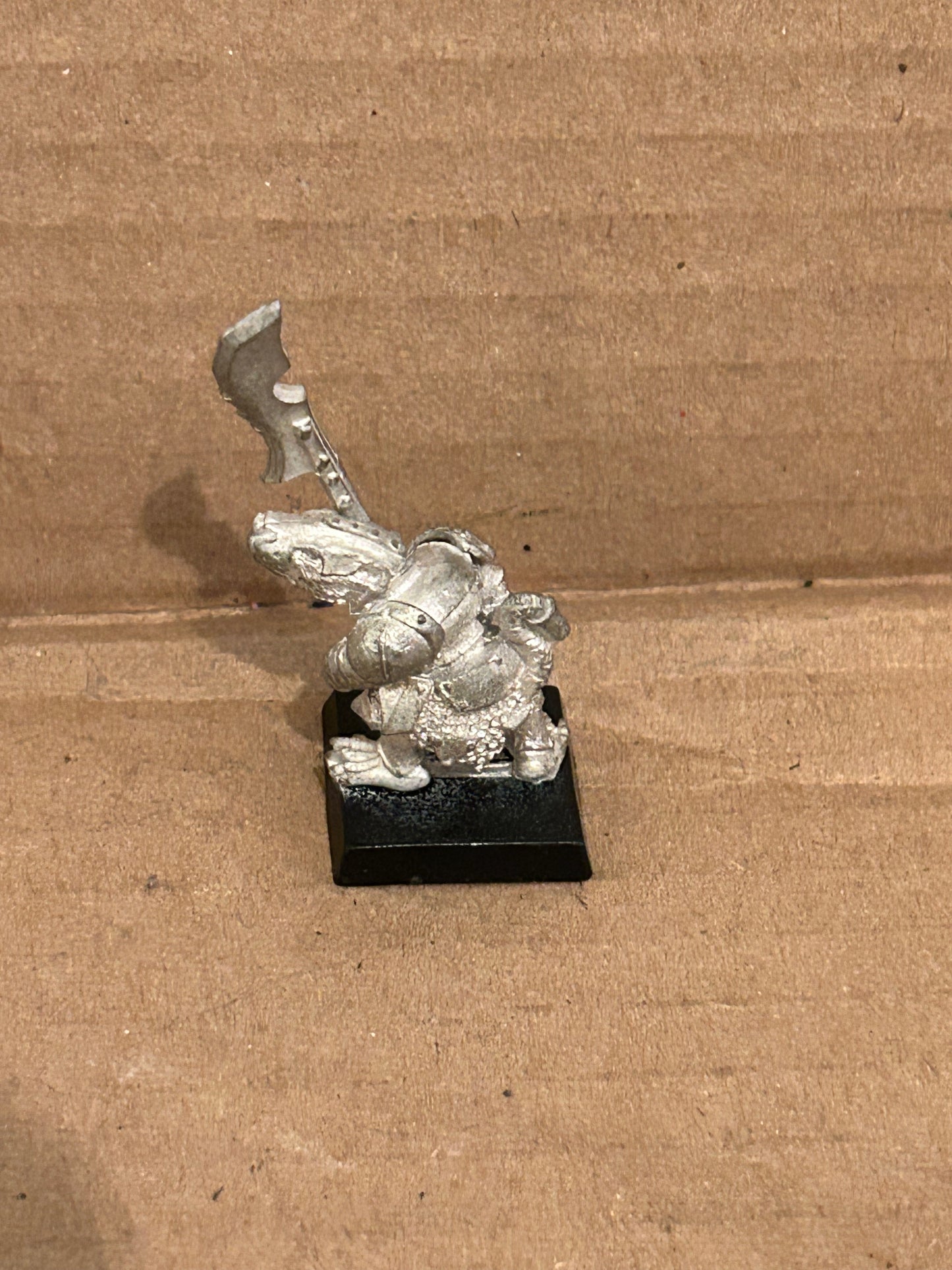 SKAVEN STORMVERMIN METAL OOP HALBERD WARHAMMER fantasy THE OLD WORLD
