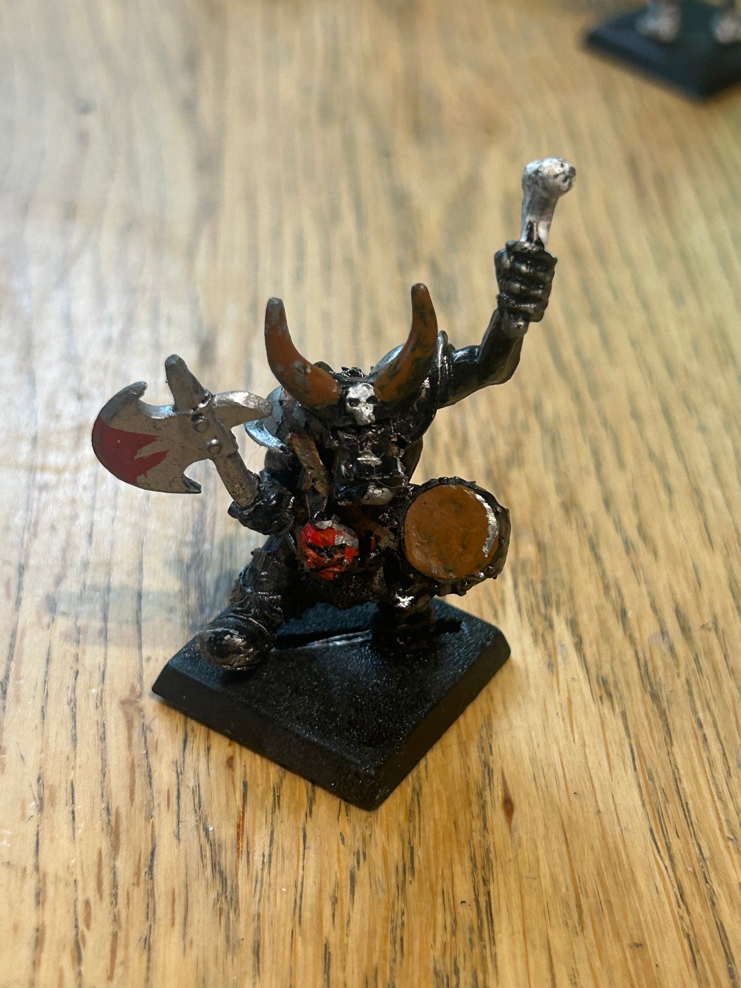 Black Orc Musician Metal Orcs Warclans Sigmar Old World Warhammer