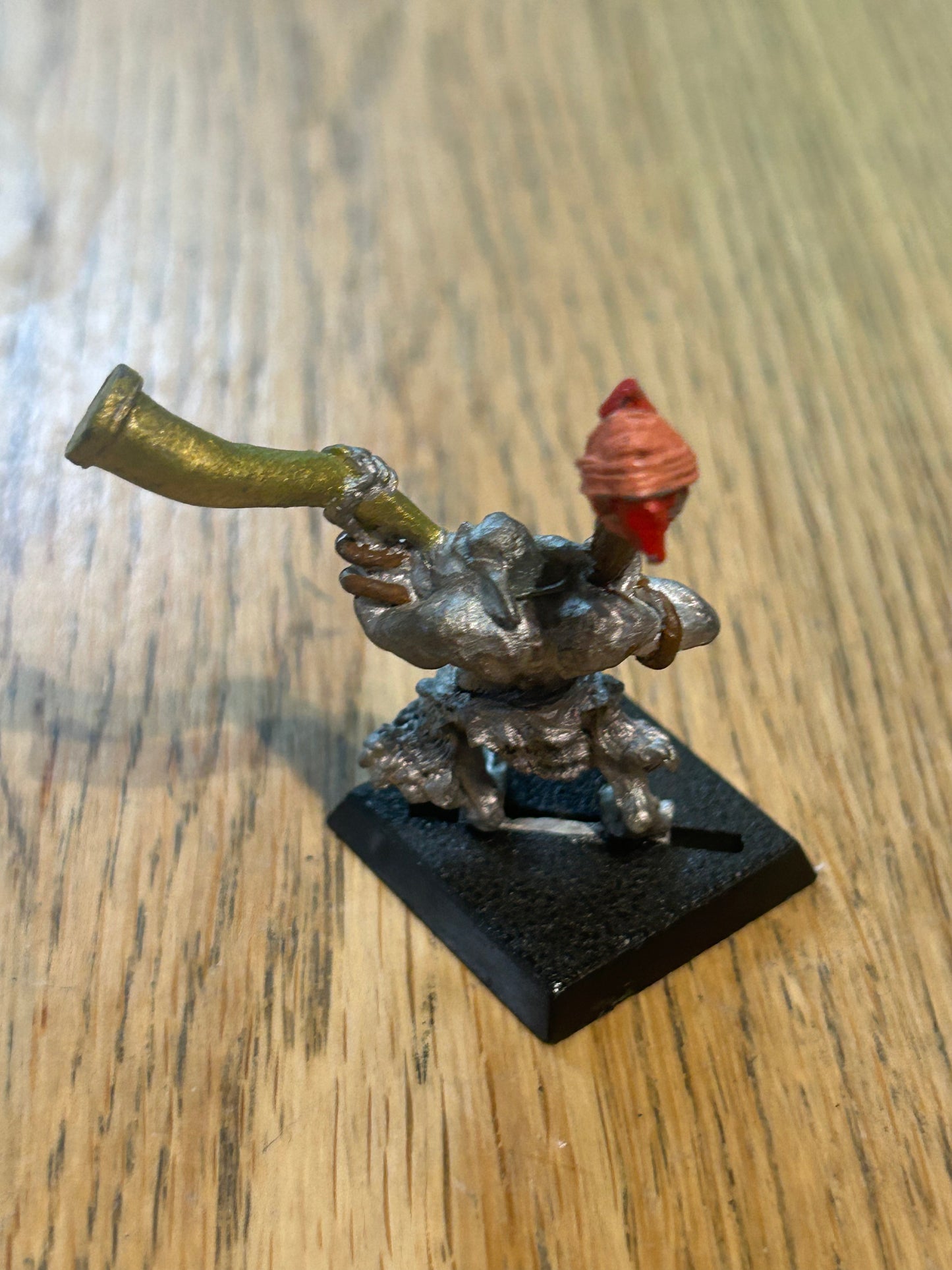 SAVAGE ORC COMMAND MUSICIAN Metal Orcs Orruks Army Warhammer 1990s