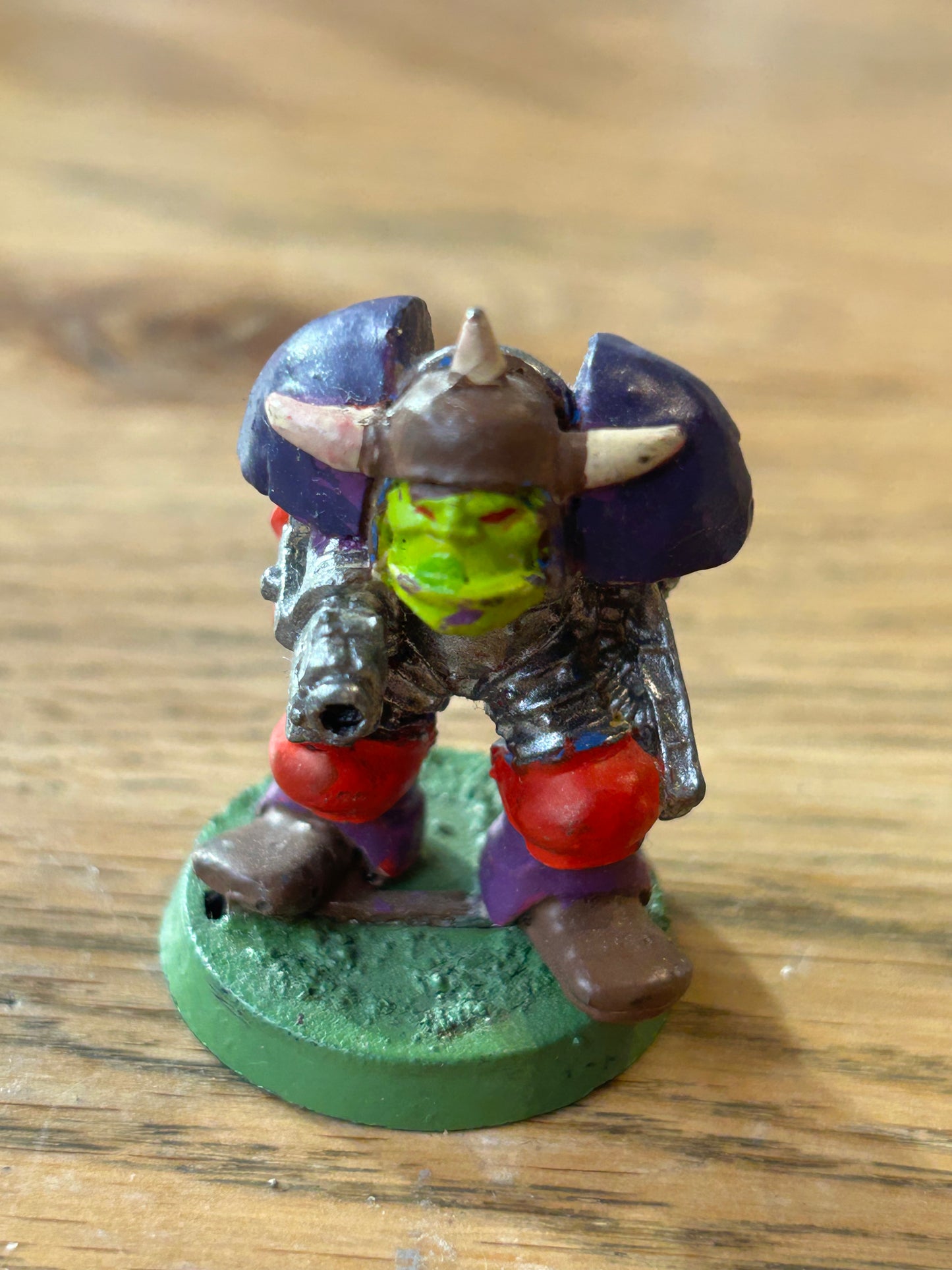 Warhammer 40k - Orks, Classic Rogue Trader, Ork Nob in Power Armour