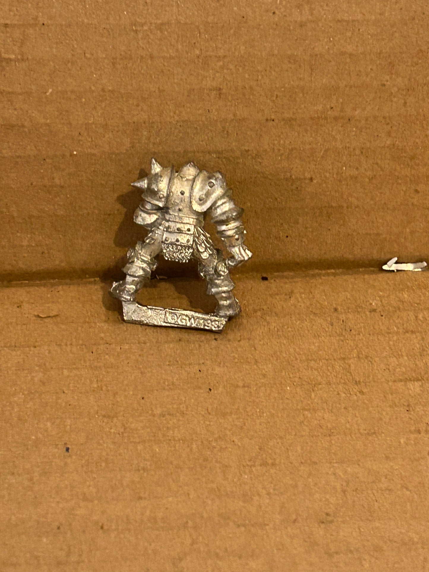Games Workshop Bloodbowl Chaos Star Player Wormhowl Grayscar Blood Bowl Warrior