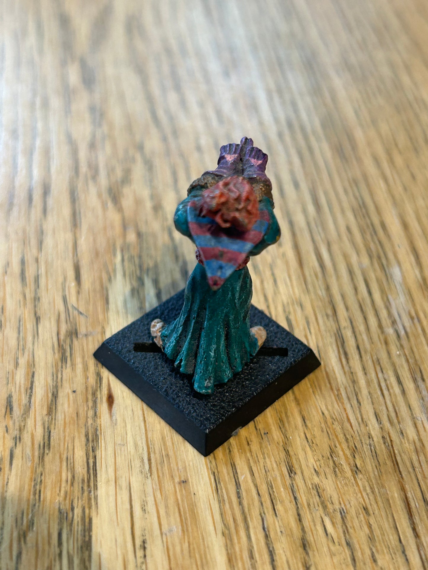 Vintage Chaos Sorcerer 'Jezekal Ironface' Realm of Chaos Metal 1980s