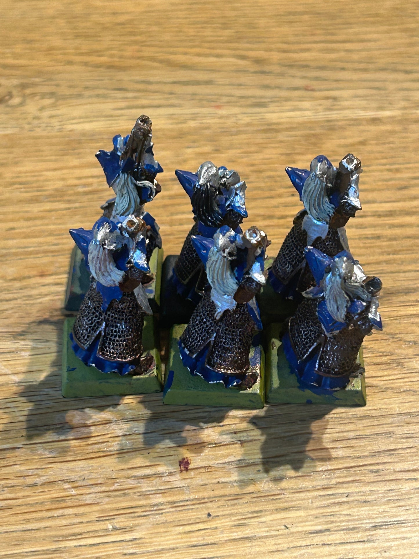 Warhammer fantasy dark elf executioner x6 (missing their blades)