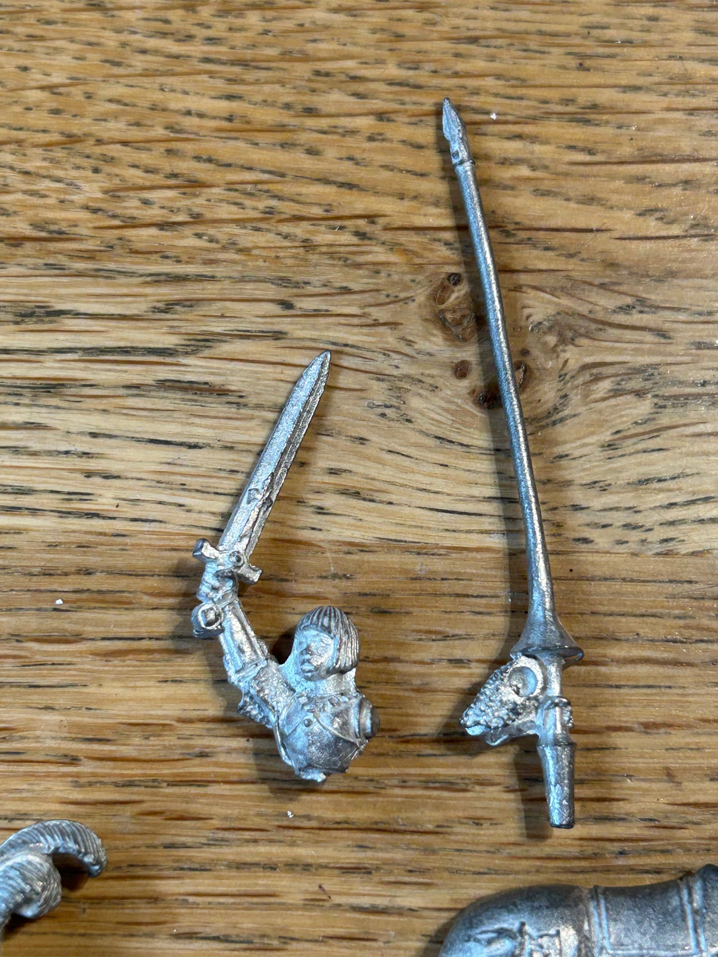 Warhammer Classic METAL Bretonnian Repanse De Lyonesse Joan of Arc Knight