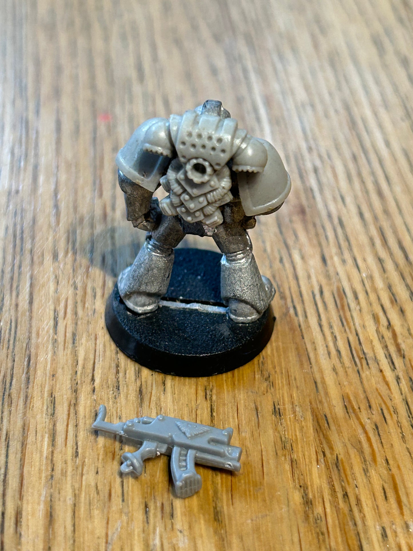 40k Rogue Trader 2nd Ed Space Marine MKVIII Mark 8 Errant Armour Rare Metal OOP