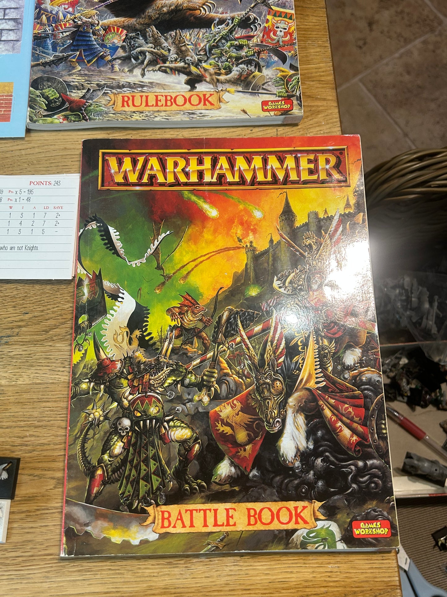 Warhammer fantasy 5th edition box set base game complete (read description)