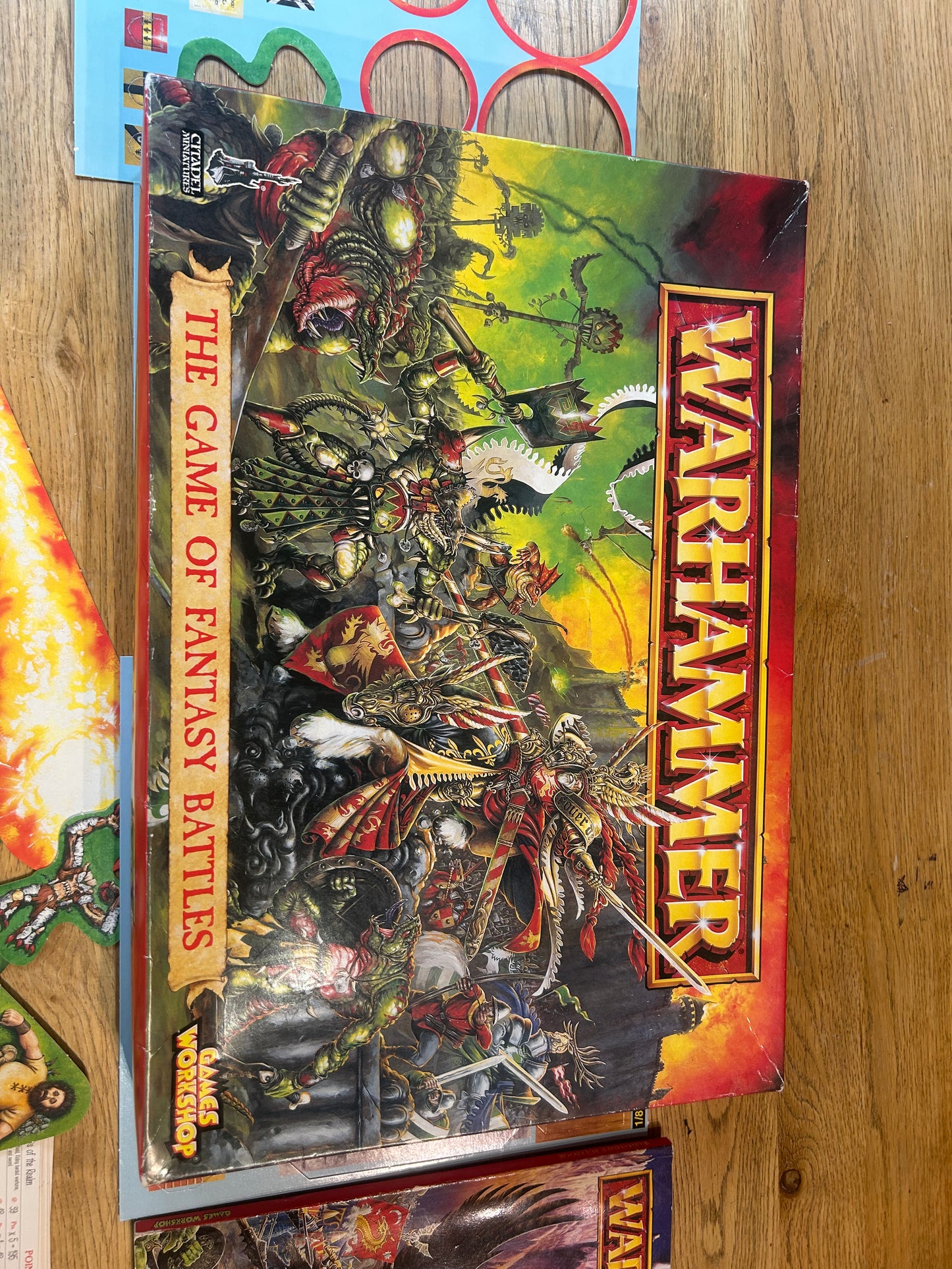 Warhammer fantasy 5th edition box set base game complete (read description)