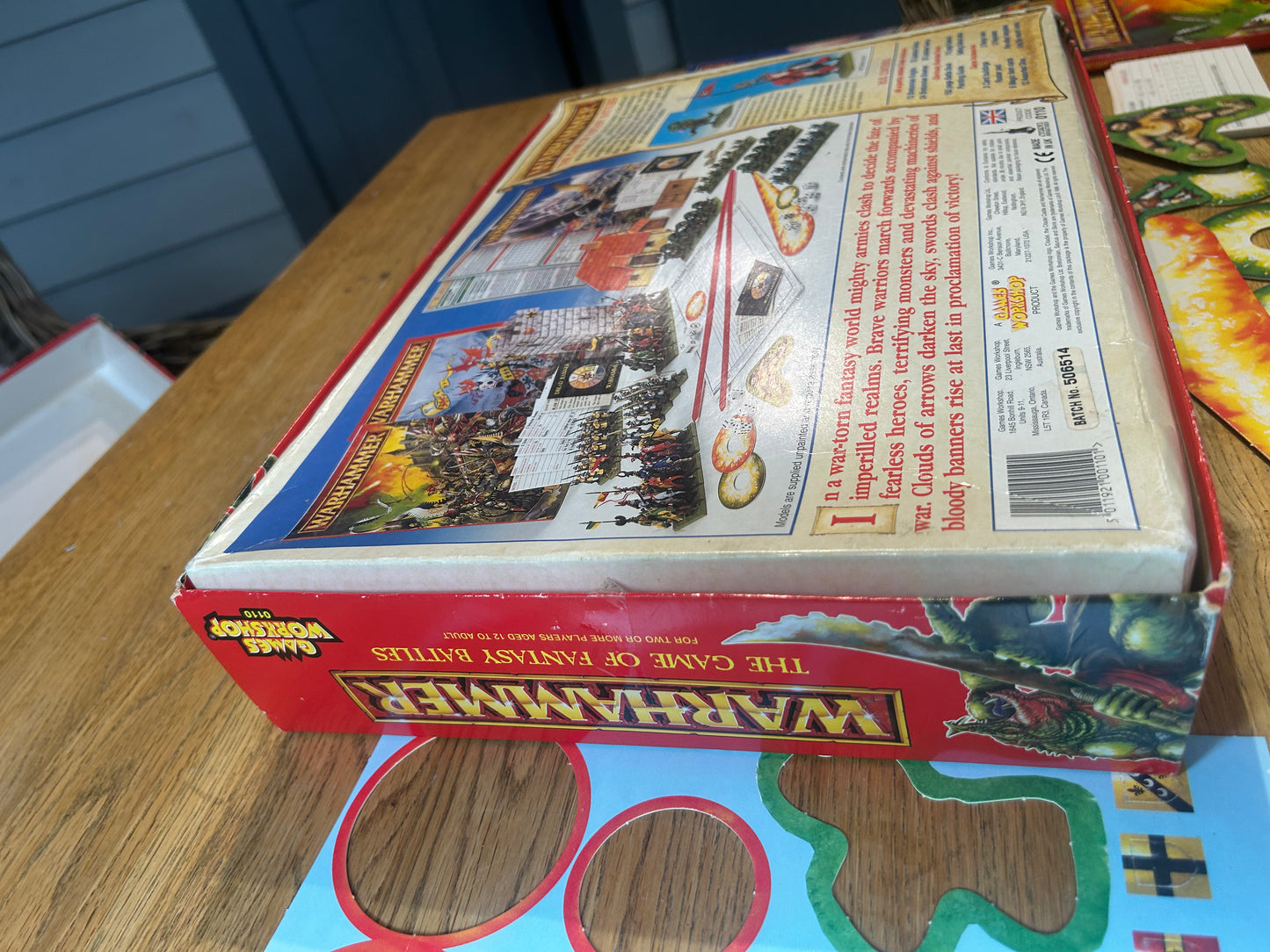 Warhammer fantasy 5th edition box set base game complete (read description)