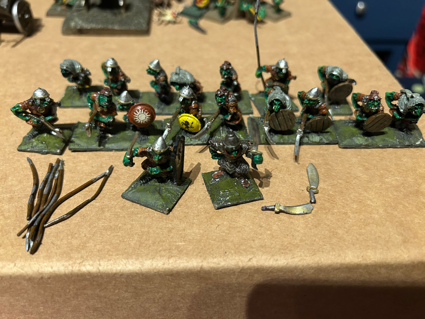 Fantasy warlords alternative armies steppe goblins x 18 (should be enough weapons to equip them all with something) proxy warhammer fantasy
