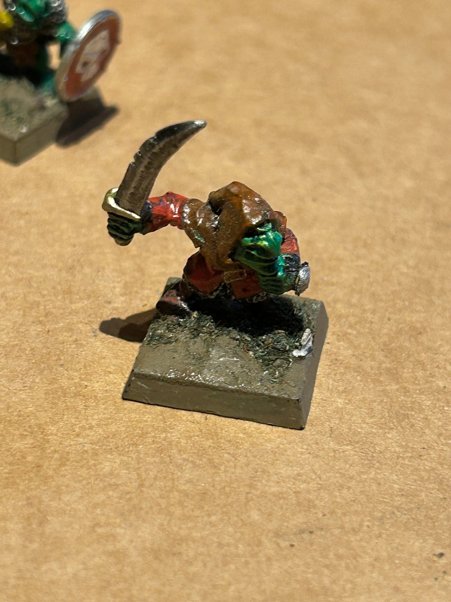 Warhammer fantasy marauder miniatures mm30 goblin with sword