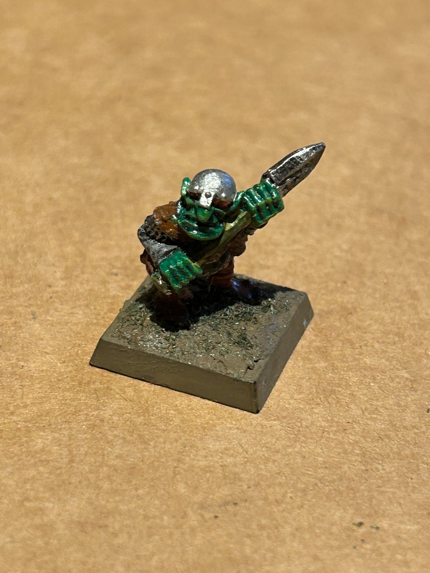 Warhammer fantasy marauder miniatures mm30 goblin with spear
