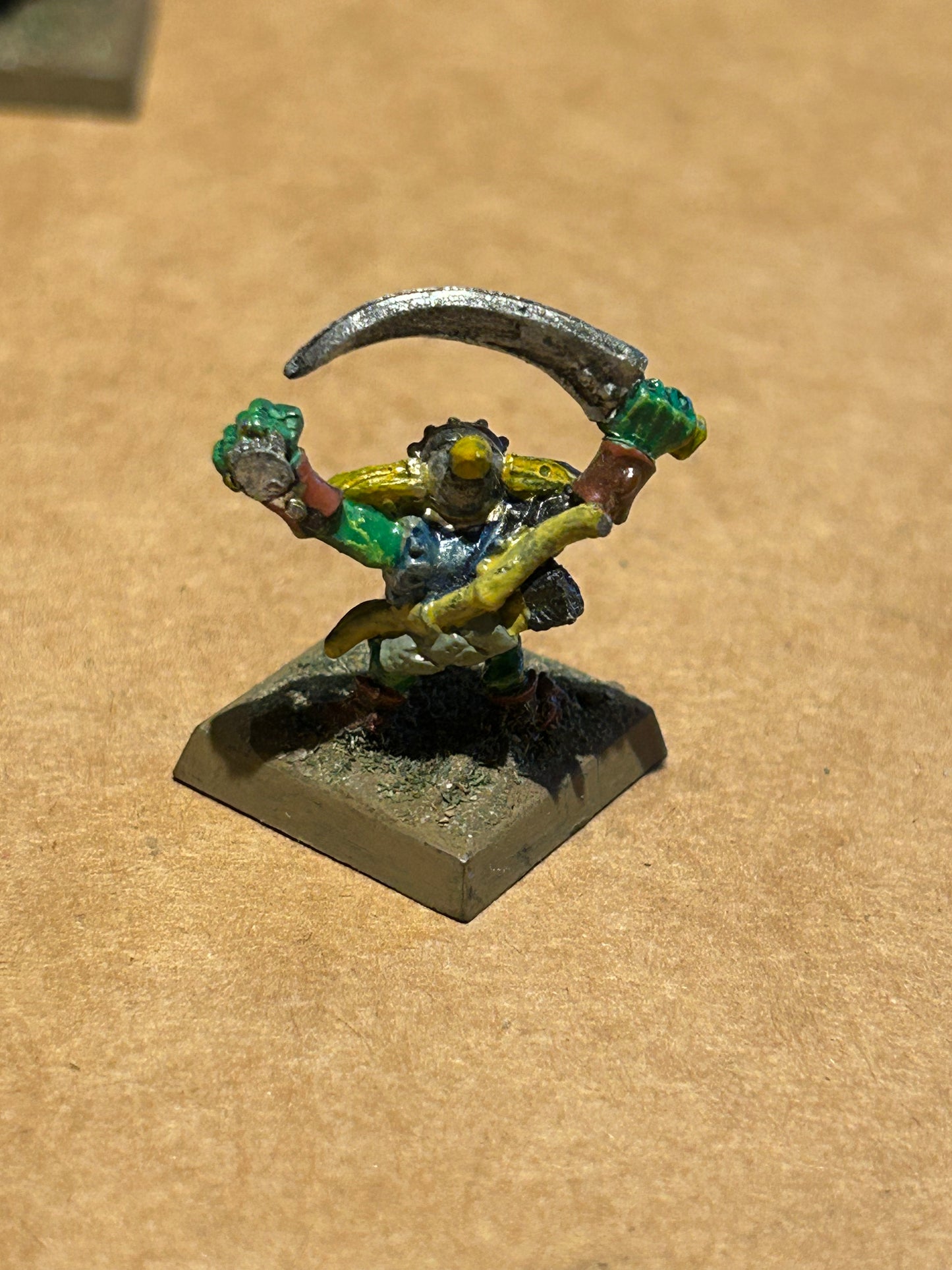 Warhammer fantasy marauder miniatures mb4 goblin raiders champion