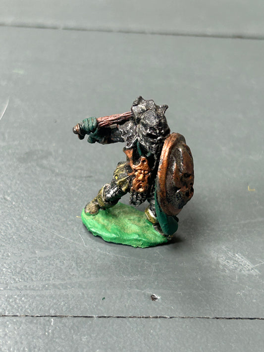 Citadel C01 Chaos Warrior with mace and Shield Fantasy Tribe Fighter PreSlotta (1C-111) warhammer fantasy