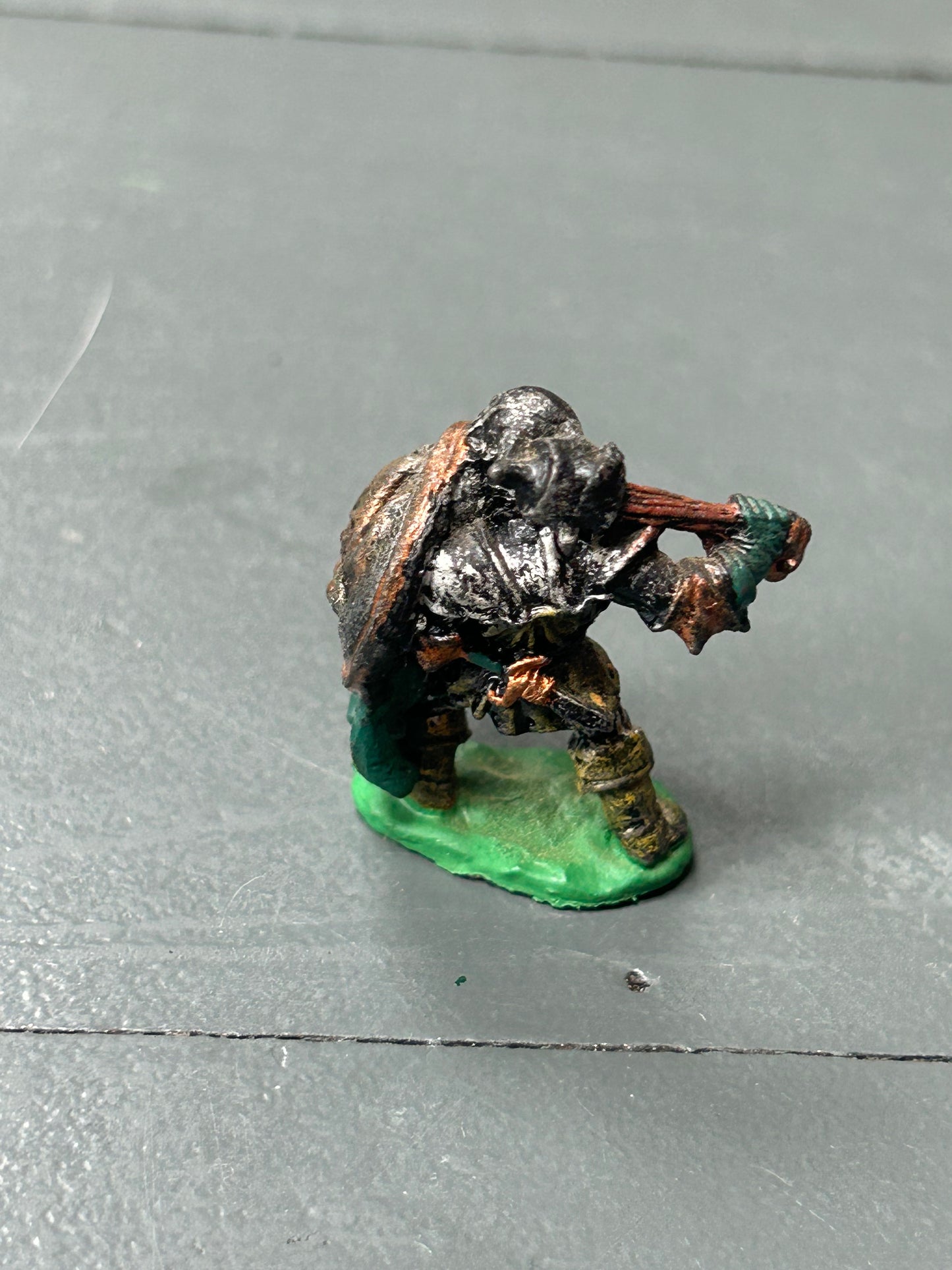 Citadel C01 Chaos Warrior with mace and Shield Fantasy Tribe Fighter PreSlotta (1C-111) warhammer fantasy
