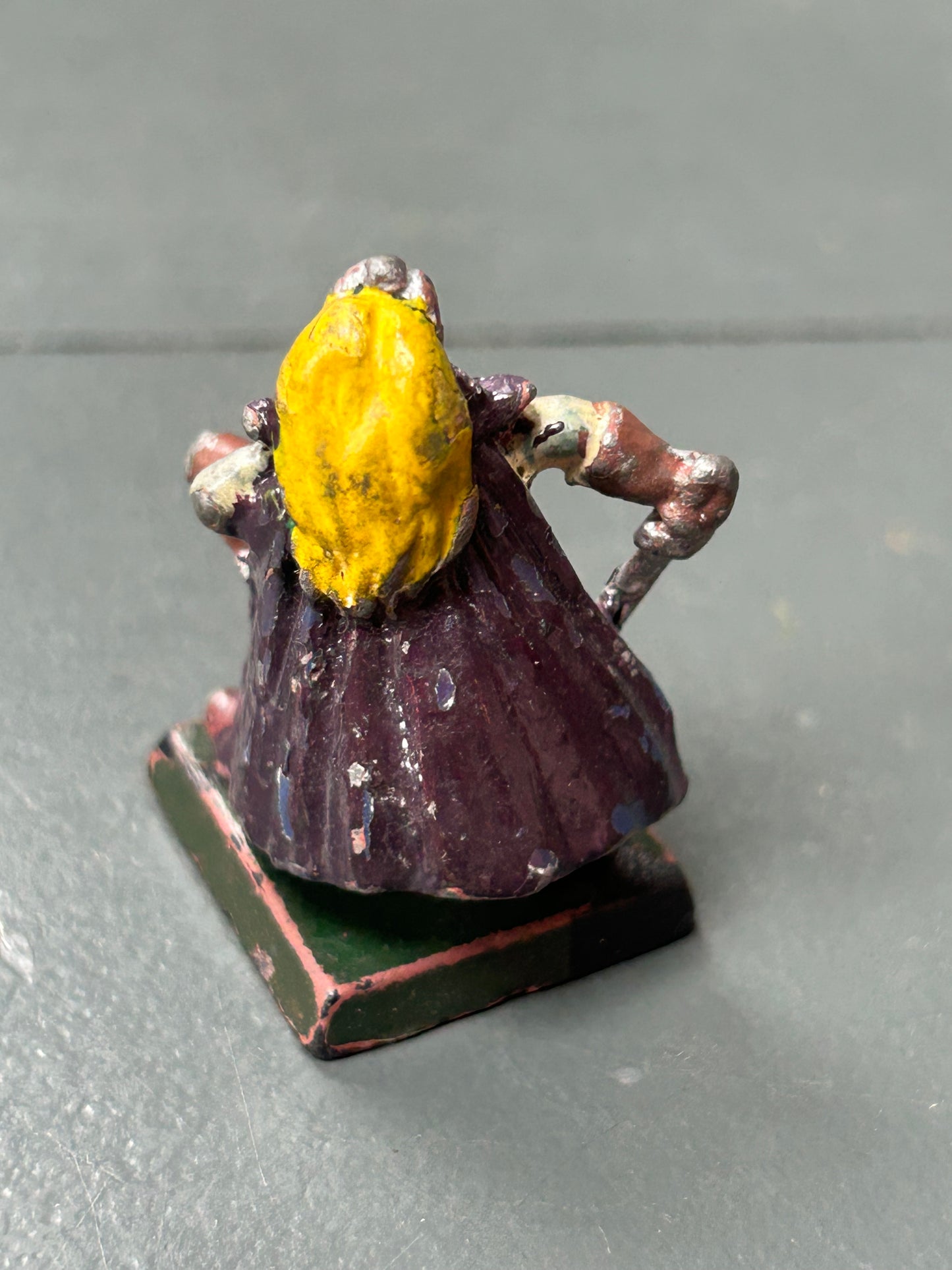 Dark elves oop C09 Dark Elf guard maiden CHAMPION LORD Sword head Metal warhammer fantasy (missing helmet crest)