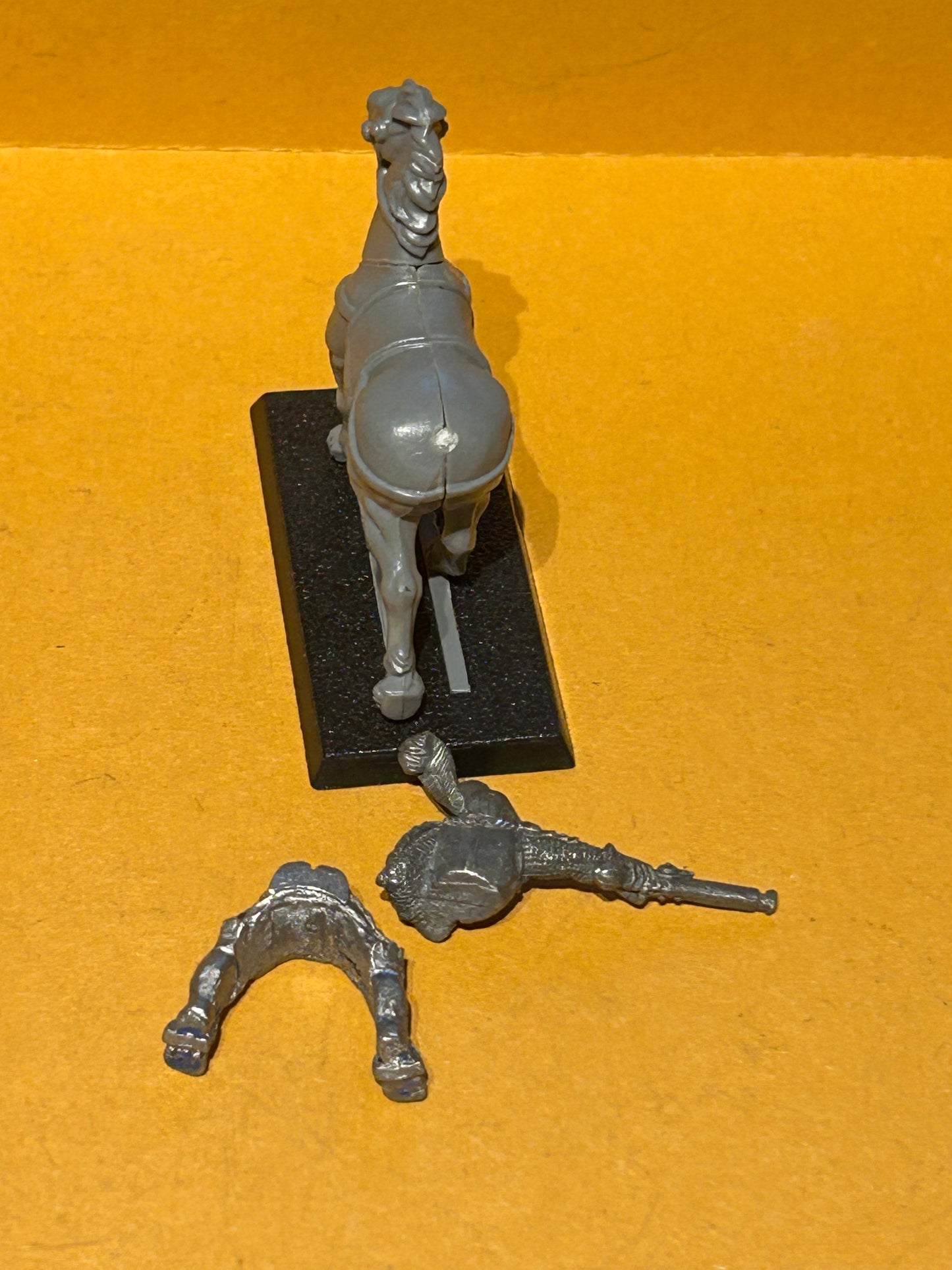 Pistolier Outrider The Empire Citadel Warhammer Fantasy Old World Metal Rider and horse