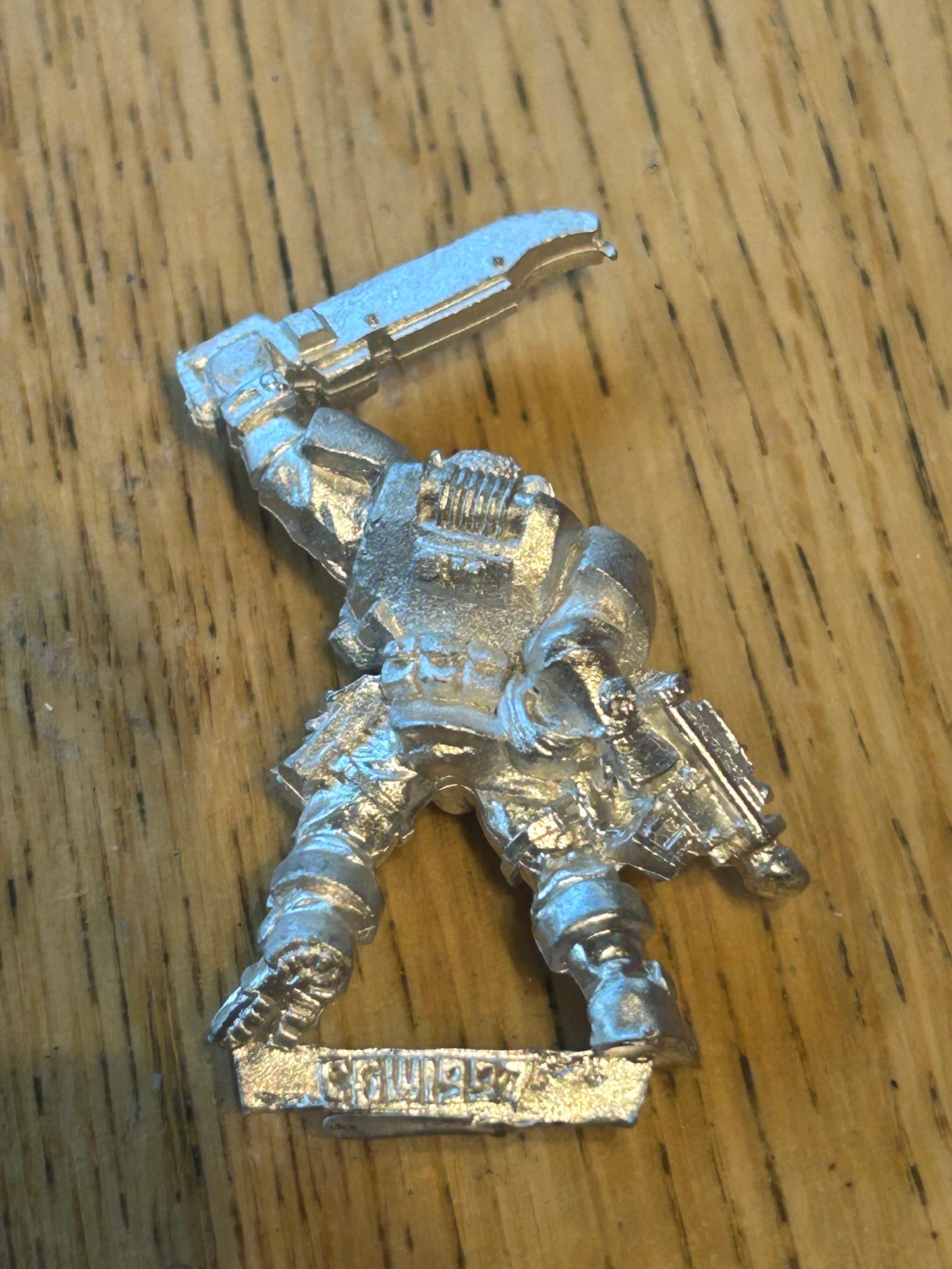 Warhammer 40k SPACE MARINE SCOUT SERGEANT Metal Citadel 90s (3 available)