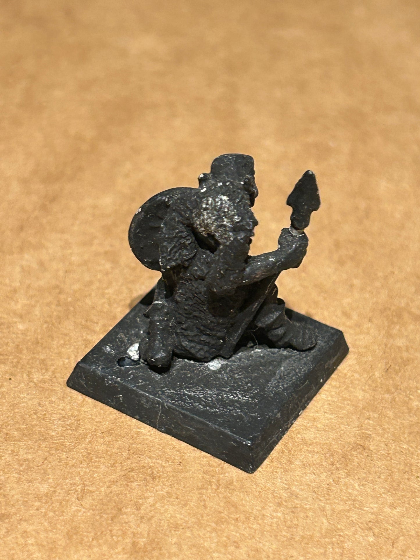 Warhammer Fantasy Battles Old World Orc Warrior shield bearer Metal