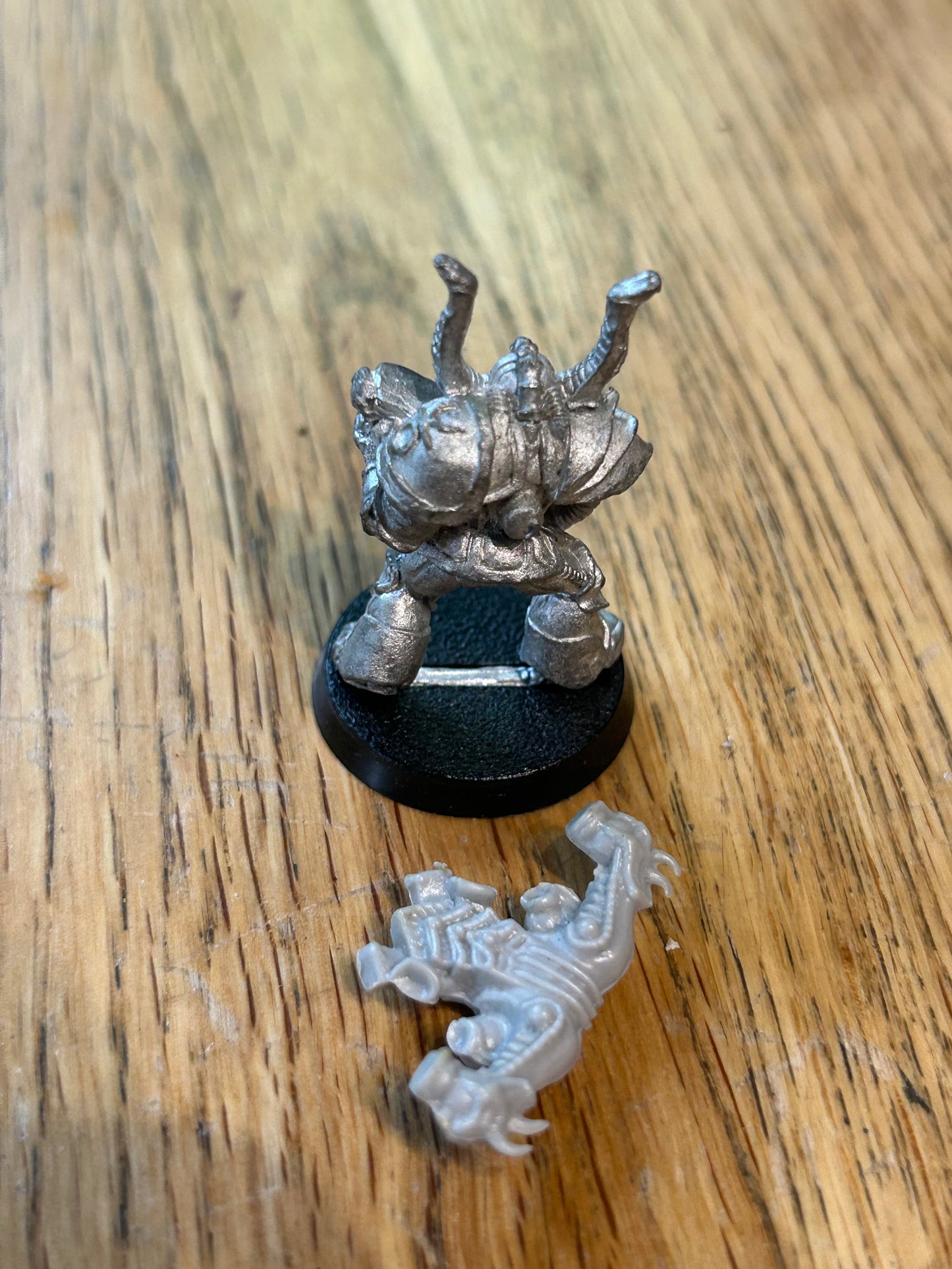 Warhammer 40k Rogue Trader Slaanesh Chaos Space Marine - Metal with back pack