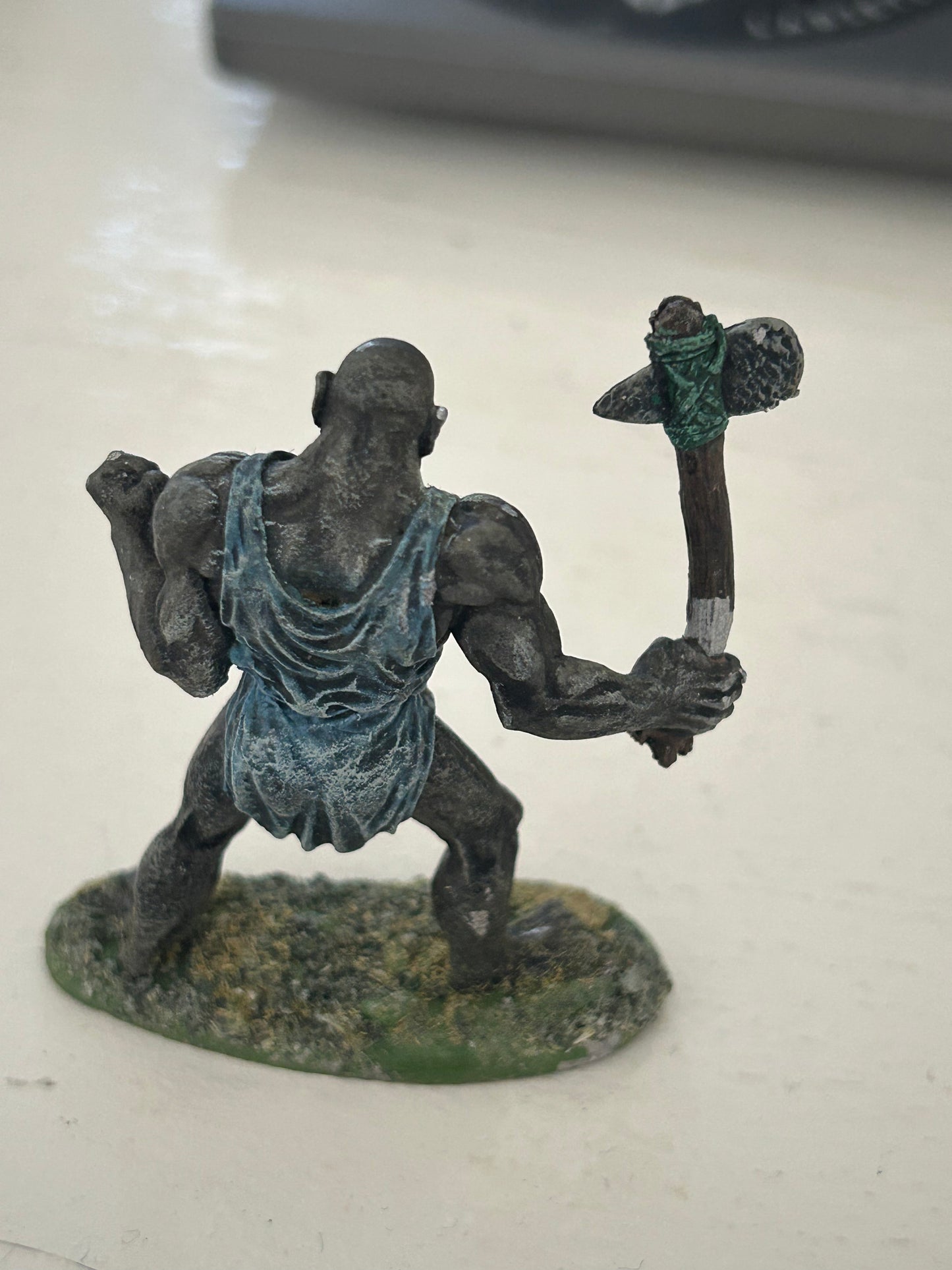 Vintage Ral Partha AD&D Miniature Monsters Stone Giant Painted