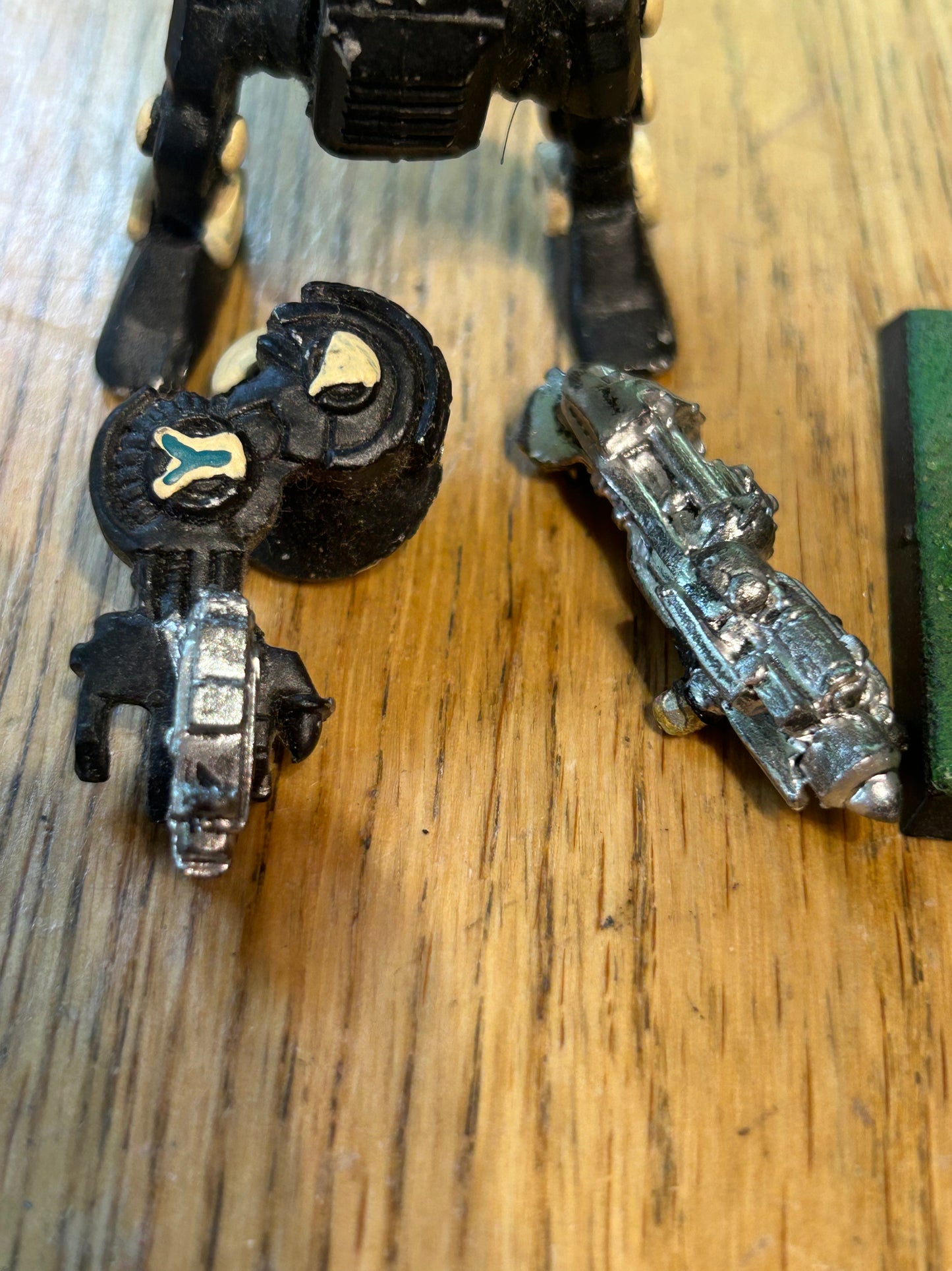 Warhammer 40K Space Marine Dreadnought, Metal - Rogue Trader, with missile launcher