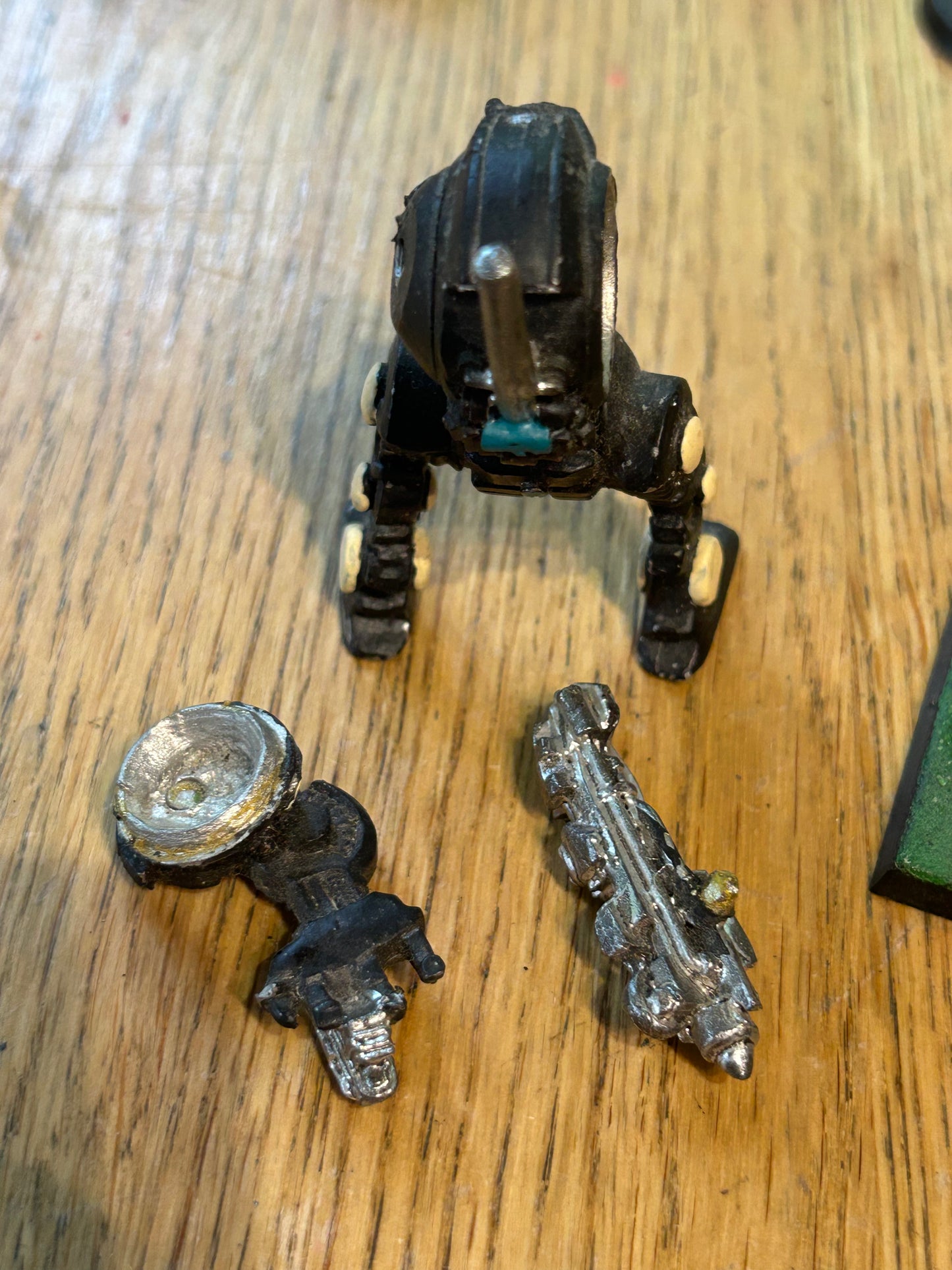 Warhammer 40K Space Marine Dreadnought, Metal - Rogue Trader, with missile launcher