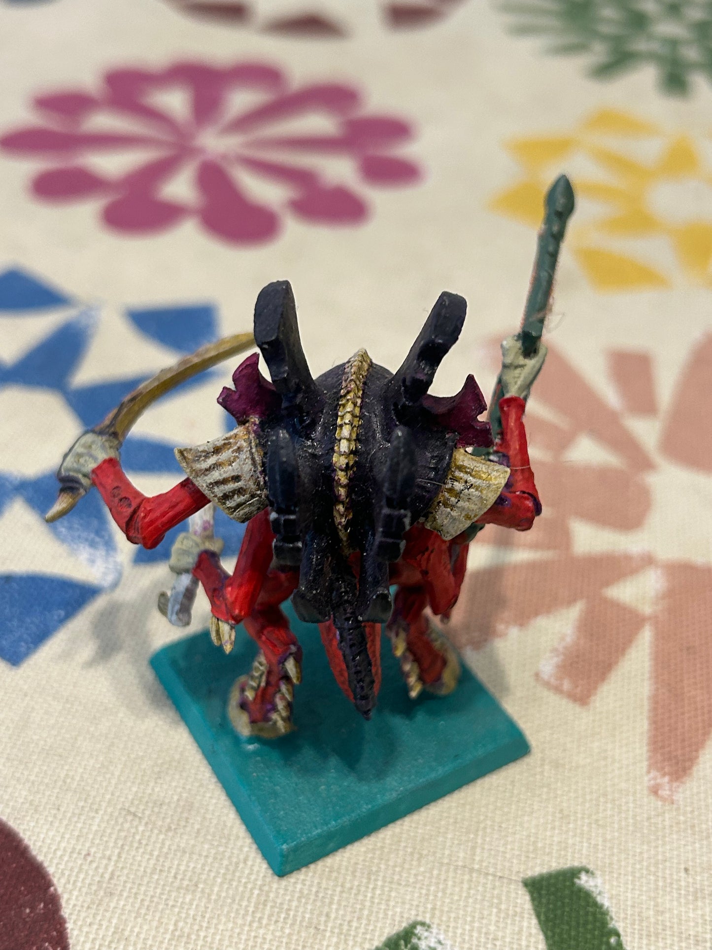 Warhammer 40k: Tyranid Hive Tyrant metal second edition