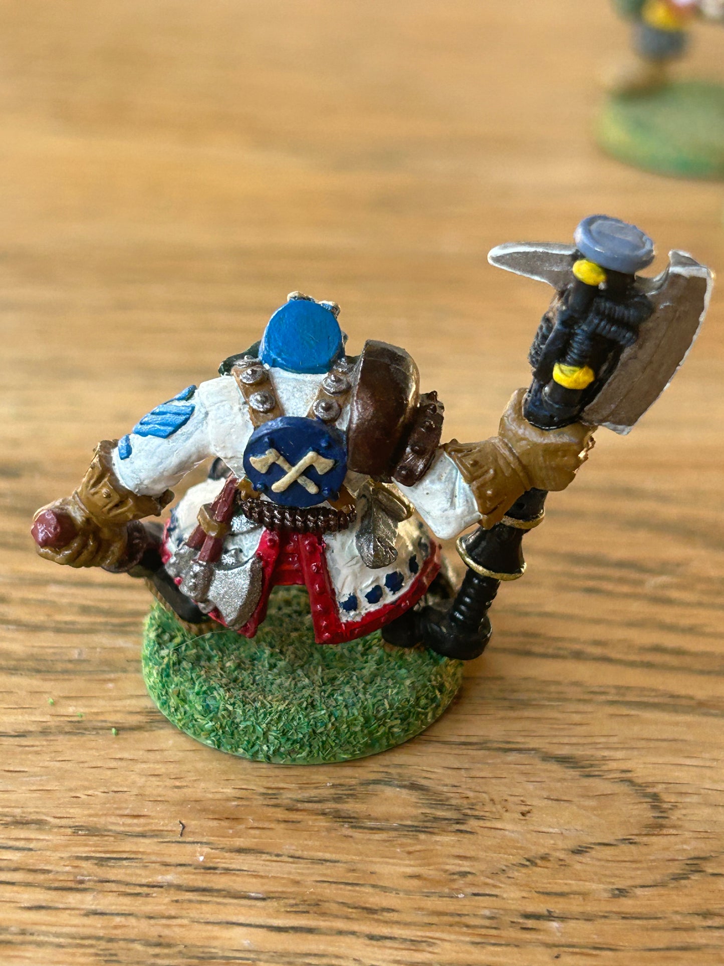 Space Ork Blood Axe Boss Metal Citadel Kev Adams Nob Rogue Trader warhammer 40k
