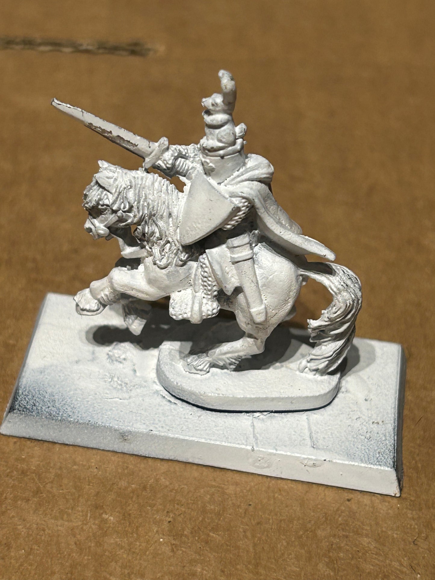 Halfling paladin mounted mirliton grenadier models