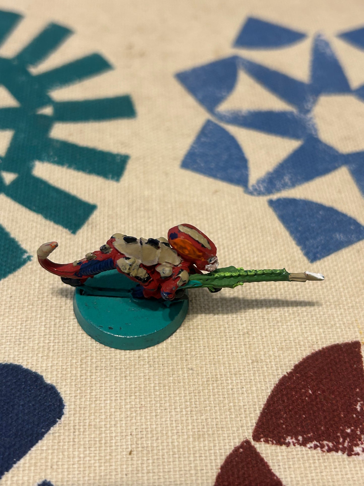 Tyranid Termagant Spike Rifle Warhammer 40K Games Workshop Metal Painted