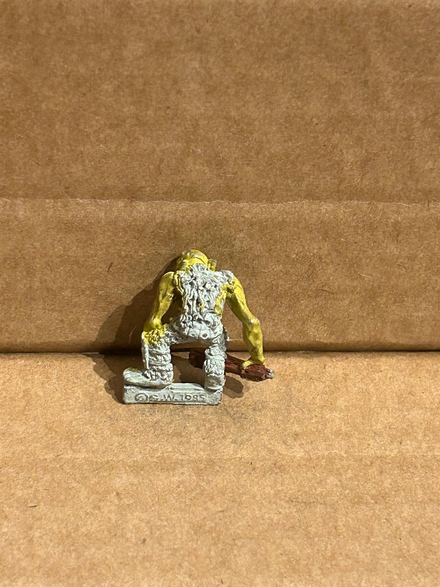C15 Orcs Warhammer orc mugger Villager 1986 Metal