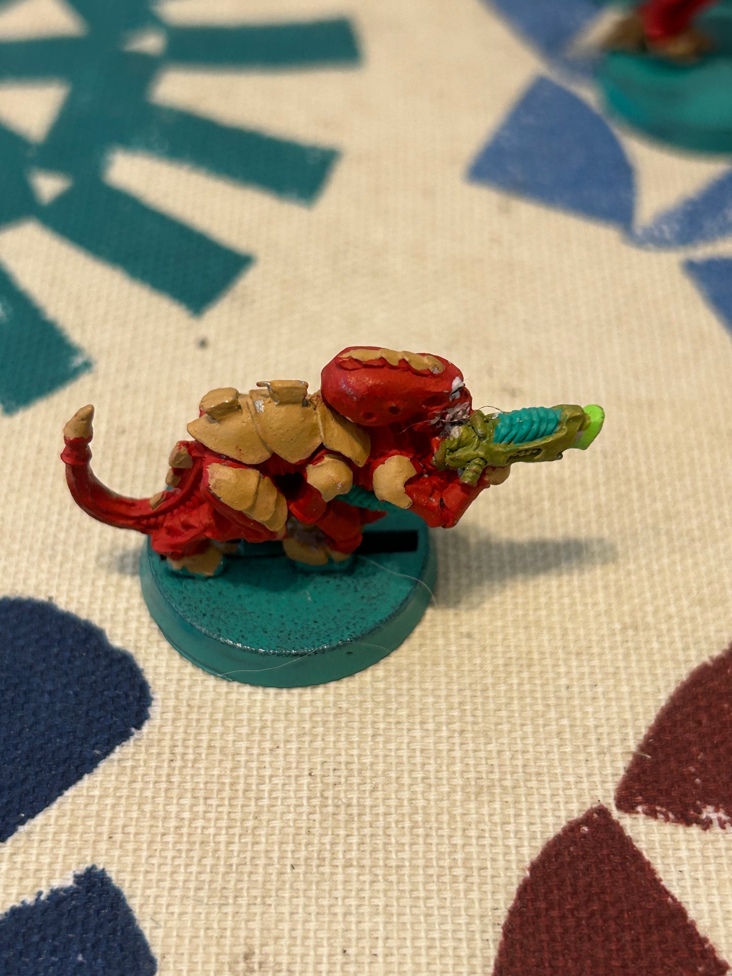 Vintage Warhammer 40k Tyranids Termagant With Fleshborer Metal