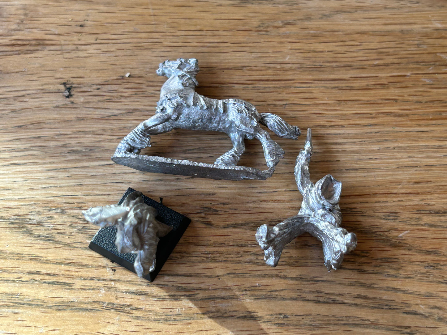 Warhammer Citadel classic 80s LOTR ME64 Black Rider Ringwraith mounted and on foot Undead