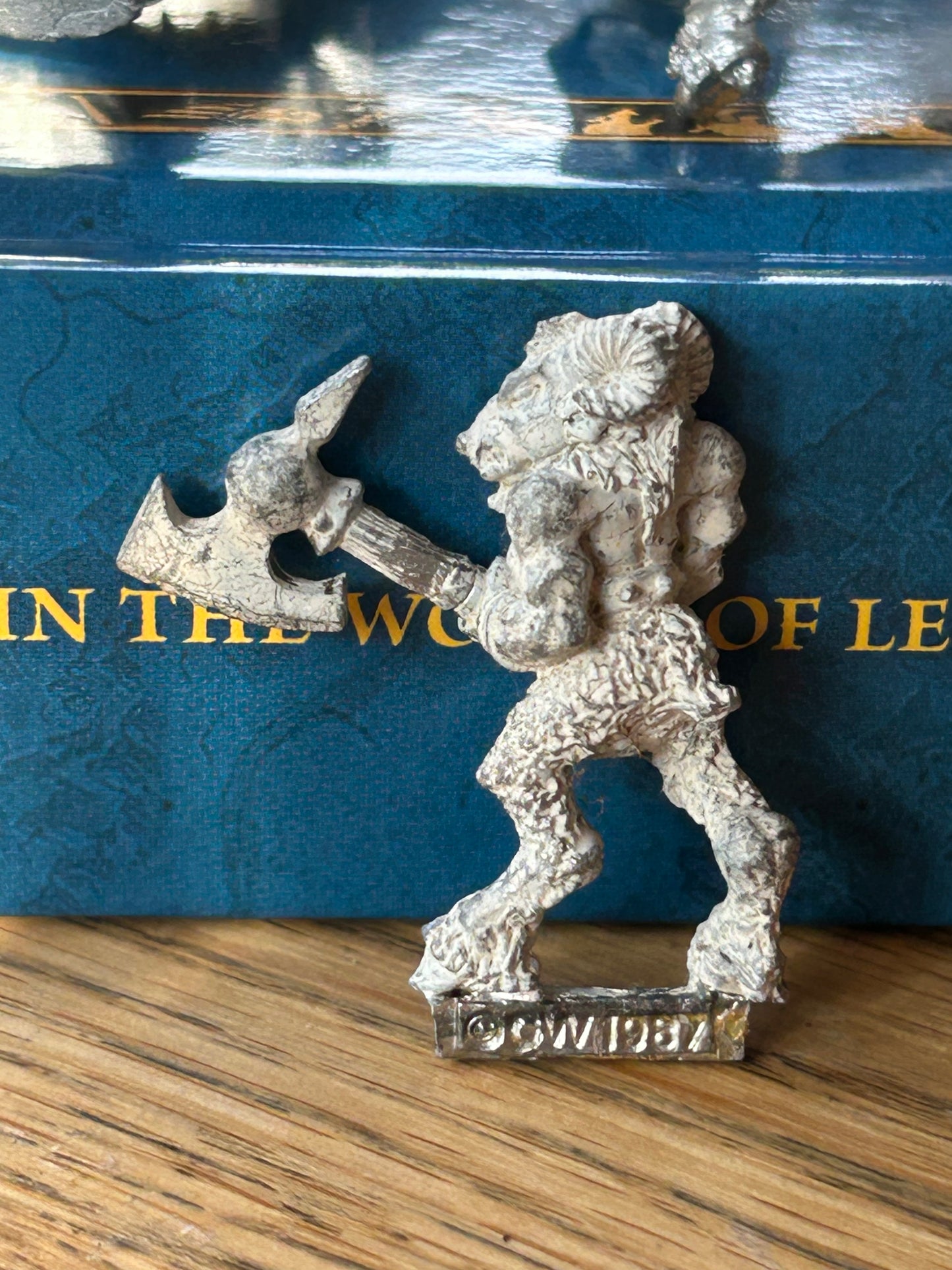 Citadel Realms of Chaos Beastman Beastmen with Axe Warhammer Metal Figure GW