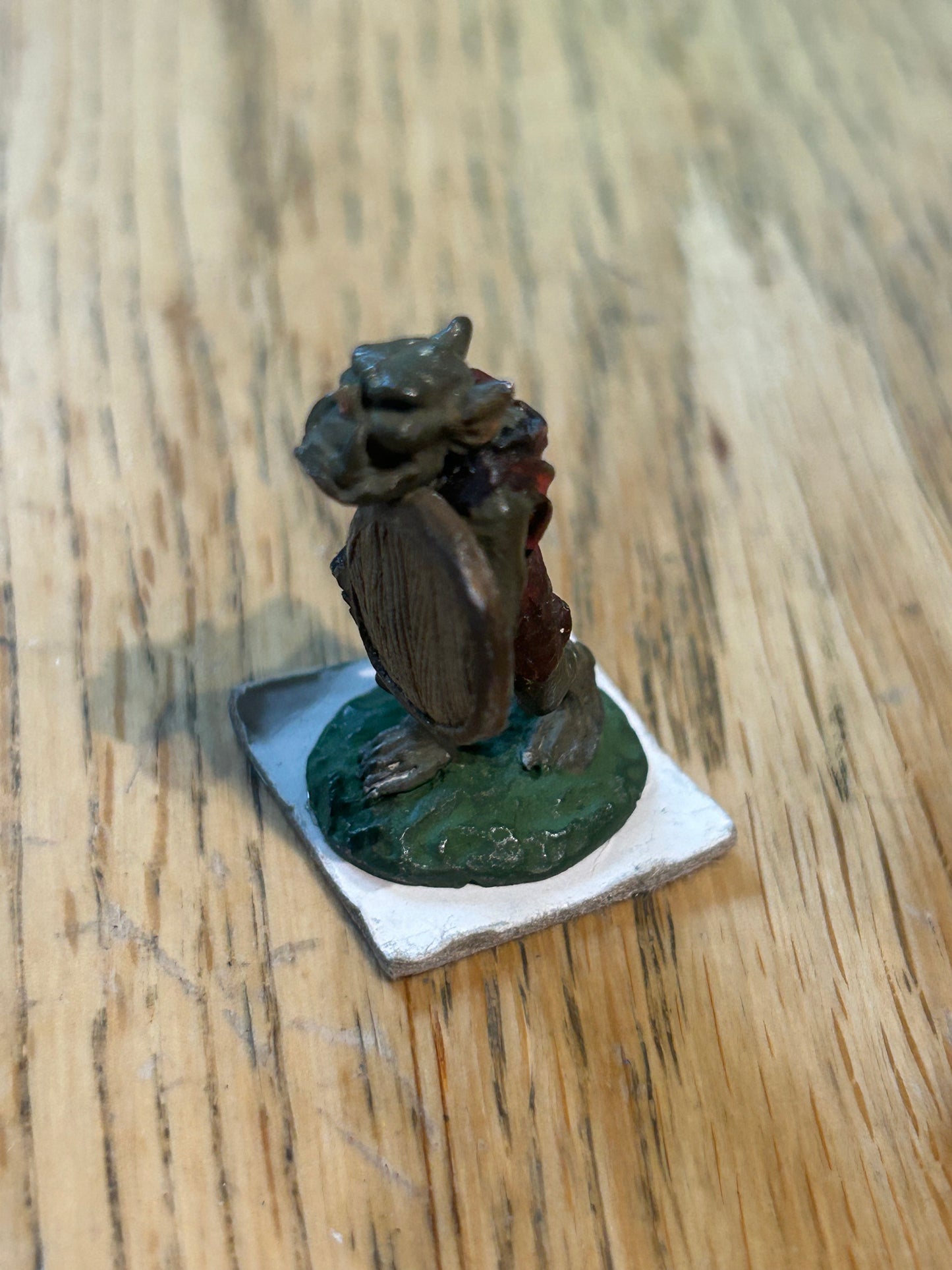 Citadel - Pre Slotta - Warhammer - C15 armoured Orc with sword and shield FTO2 attacking with sword and shield Fantasy tribes orcs