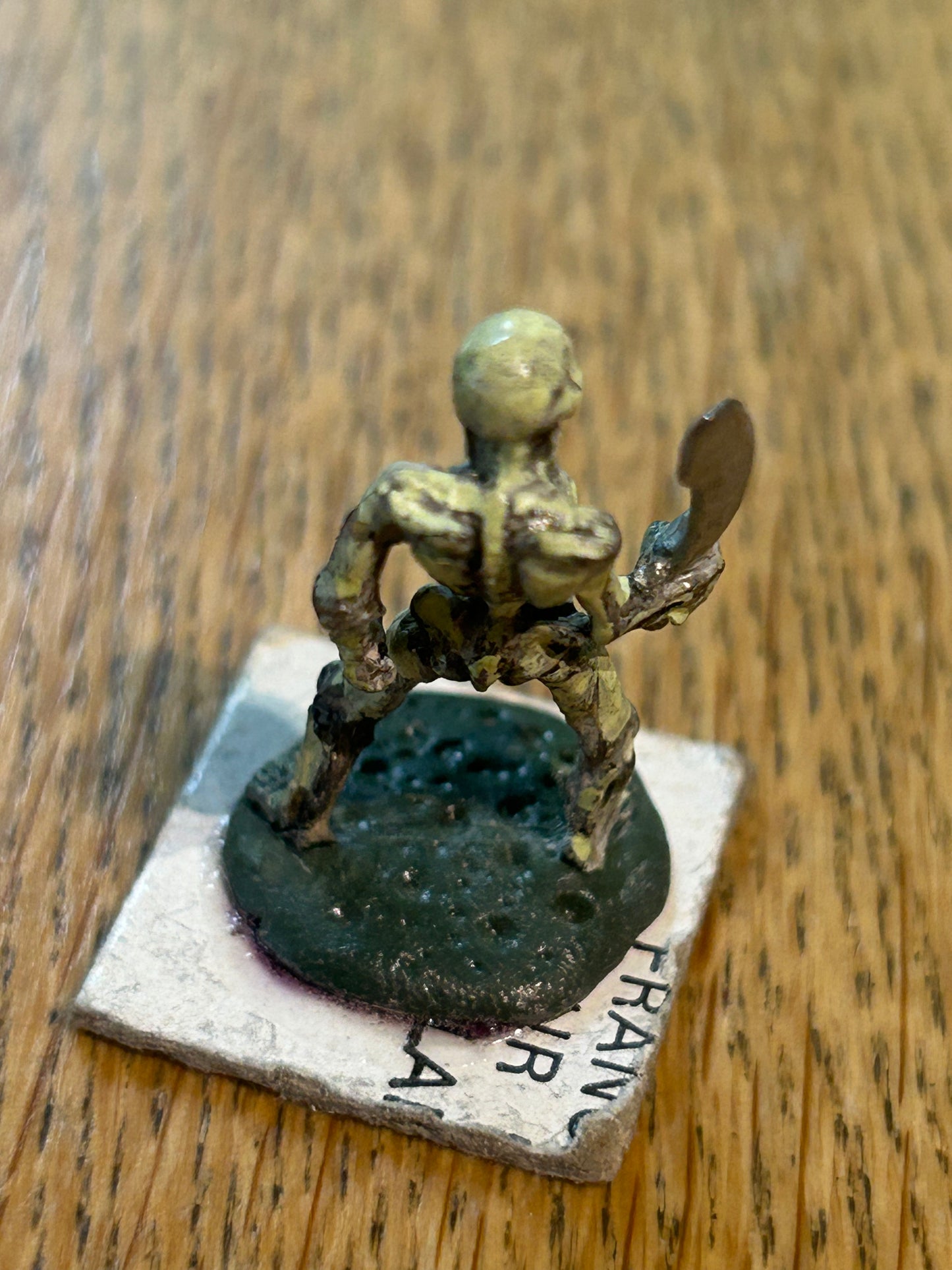 Warhammer fantasy tribes FTS2 Skeleton Attacking w. Scimitar