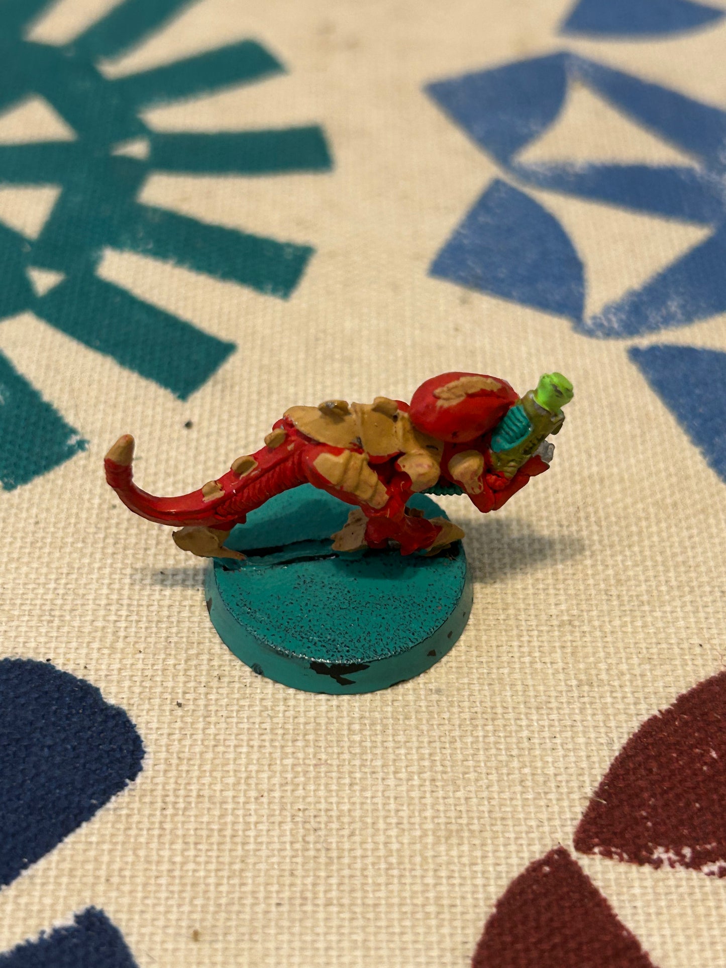 Vintage Warhammer 40k Tyranids Termagant With Fleshborer Metal