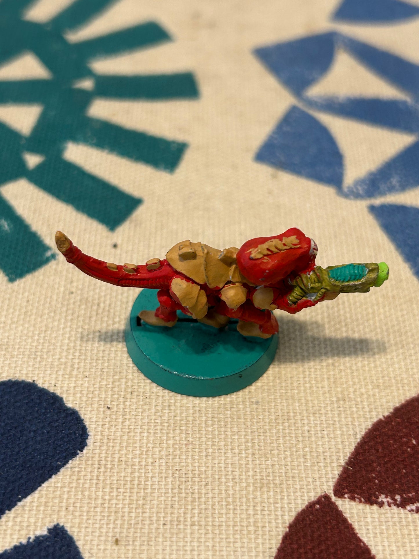 Vintage Warhammer 40k Tyranids Termagant With Fleshborer Metal