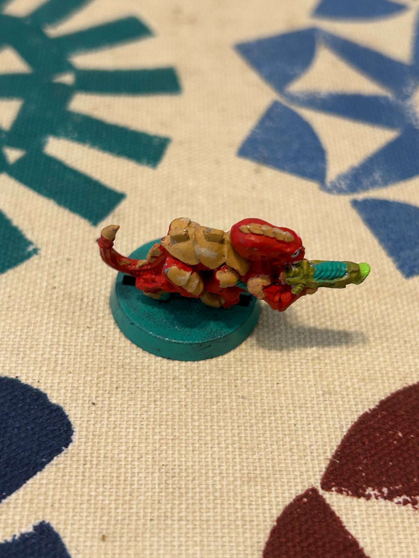 Vintage Warhammer 40k Tyranids 'Termagant With Fleshborer Metal