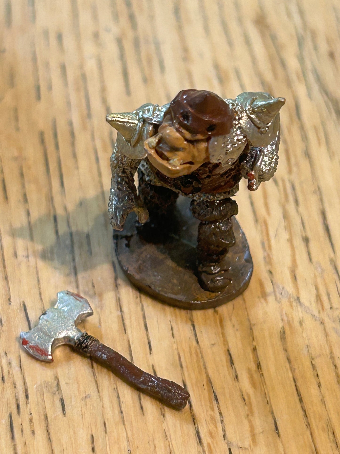 Chronicle miniatures CM21G Giant Orc (missing club but has an axe)