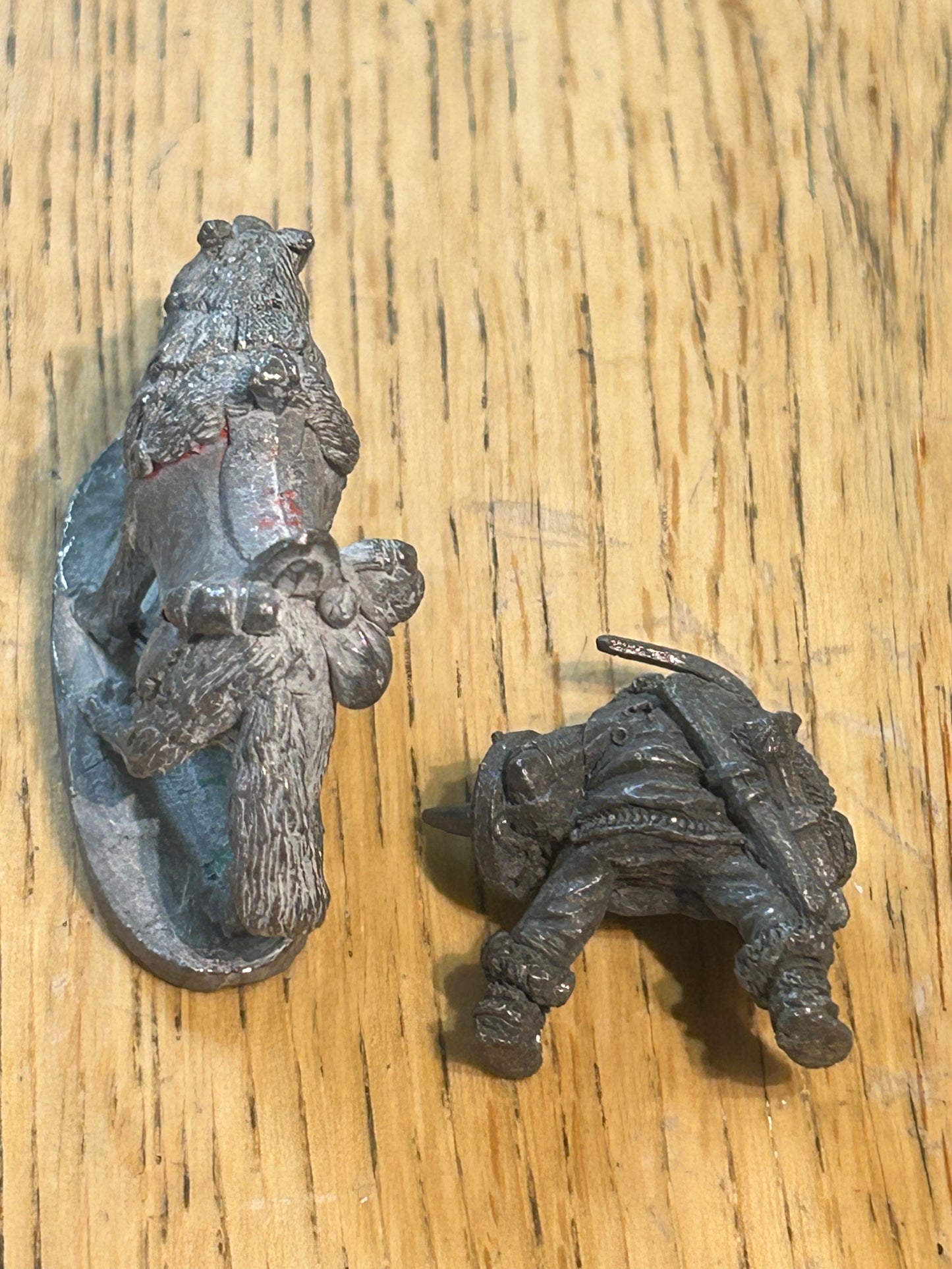 ORC WOLF & RIDER -- M15 CHRONICLE - 1986 - CITADEL WARHAMMER fantasy