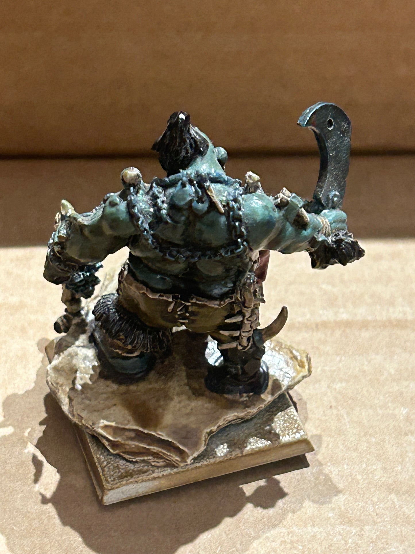 Warhammer fantasy Ogre kingdoms Butcher Slaughterer Resin