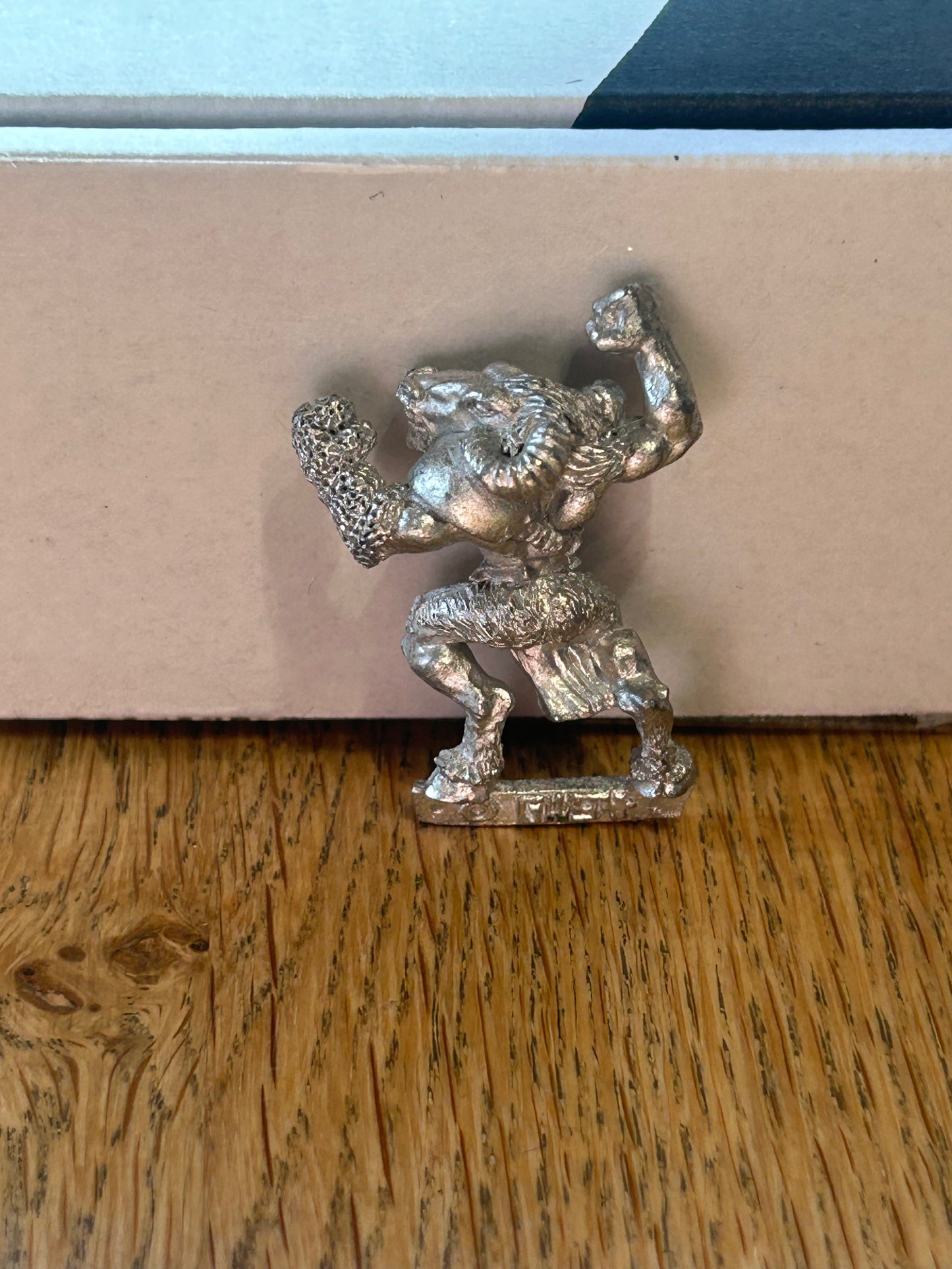 Beastman Metal Chaos Blood Bowl Fantasy Warhammer