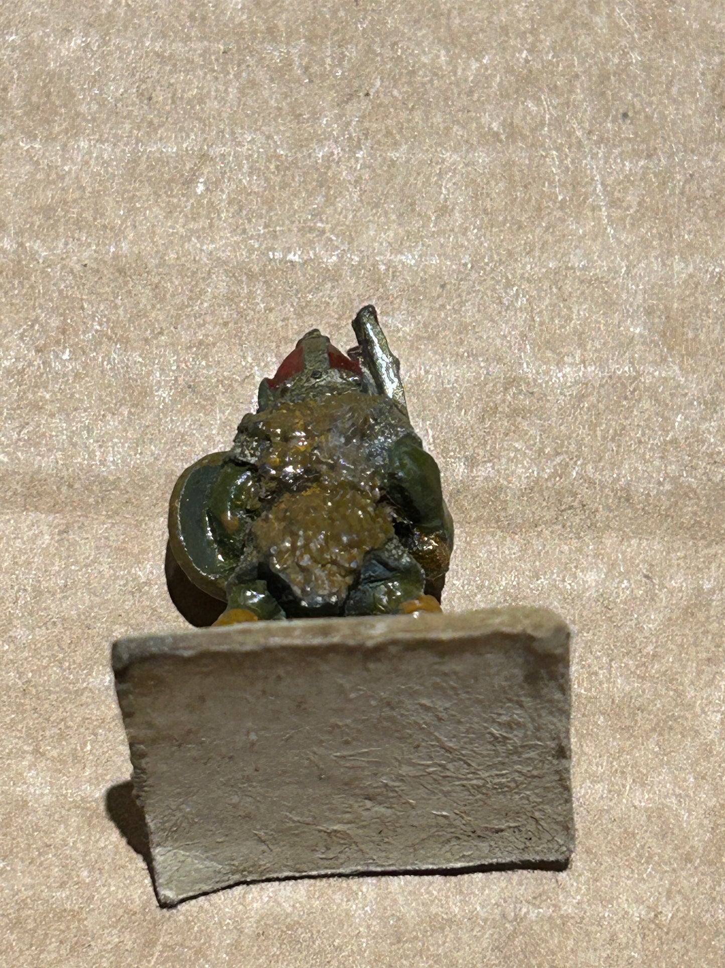 Warhammer fantasy - Pre Slotta - RR3 - Groms Goblin Guard - Trooper , 1984