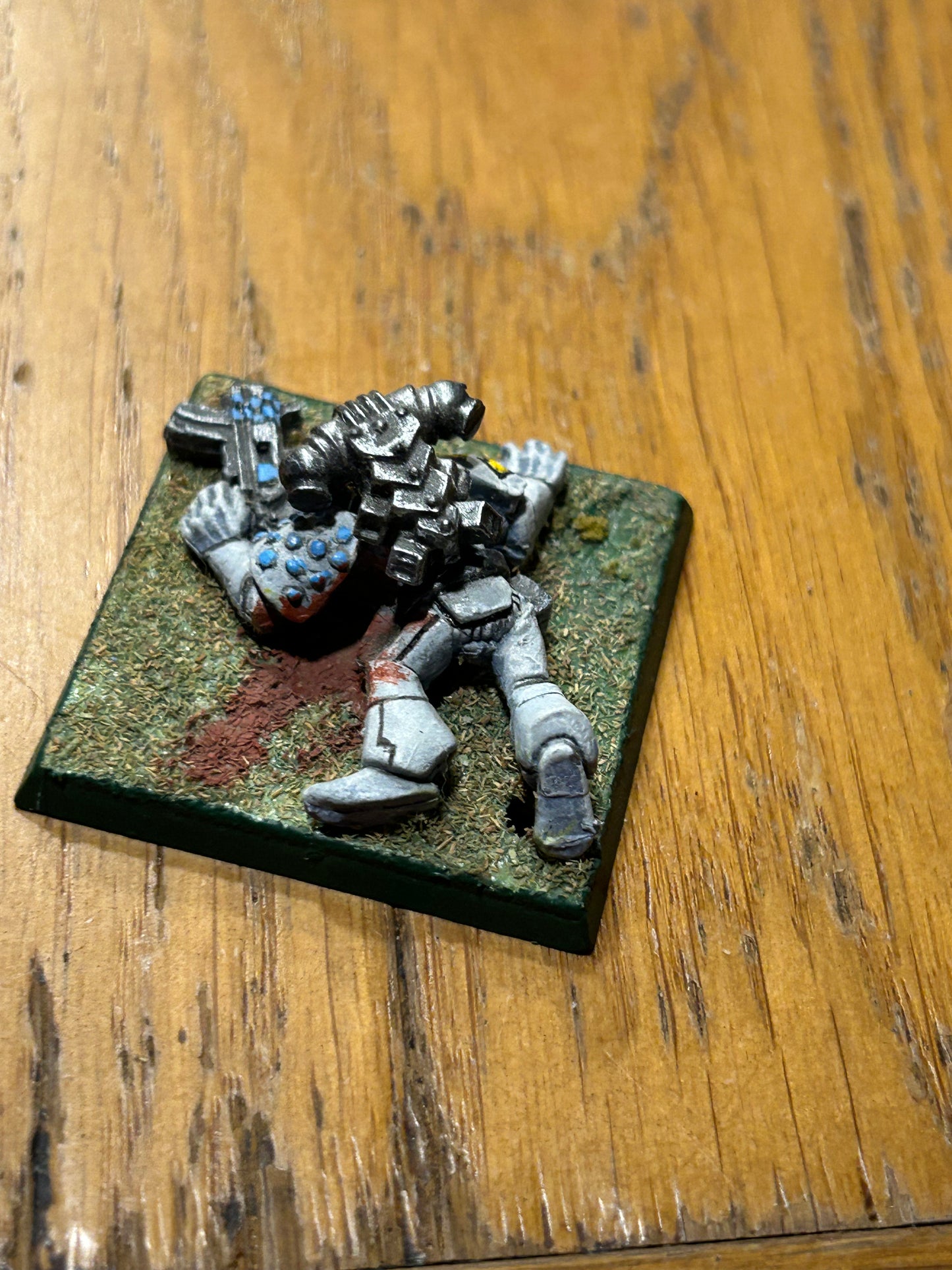 Warhammer 40k Rogue Trader Space Marines RTO1 Ex Brother Marine Dead Wound Metal