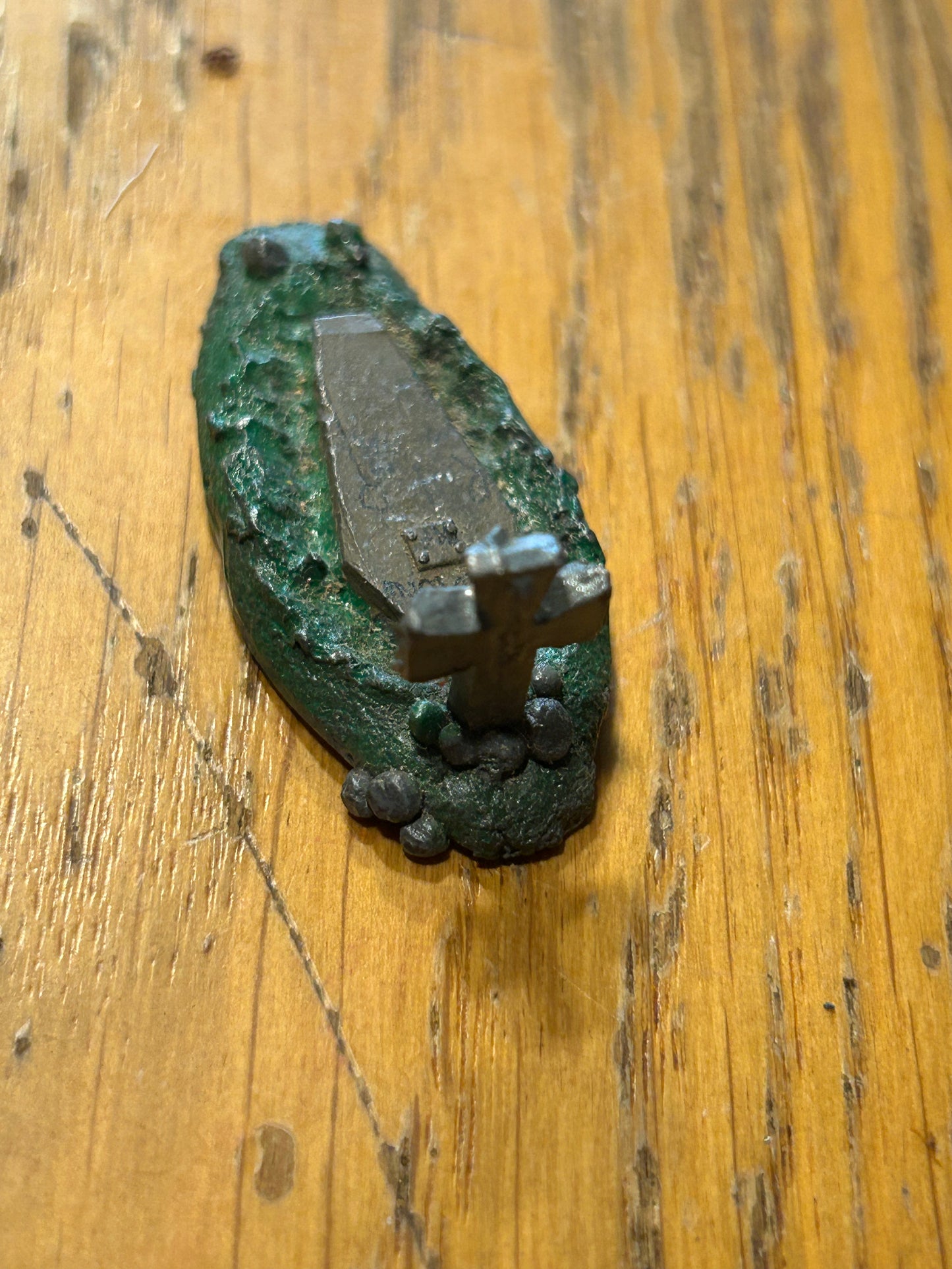 Arcane Architecture DS3 Headstone Grave 1 Scenery Metal Warhammer fantasy