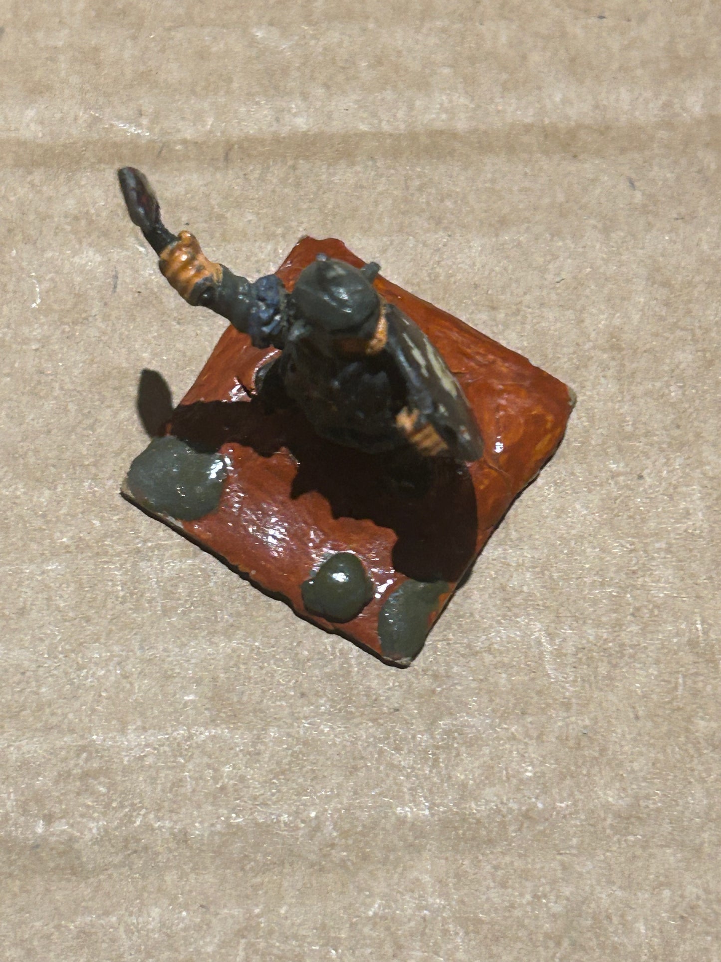 Warhammer fantasy preslotta dwarf with axe and shield