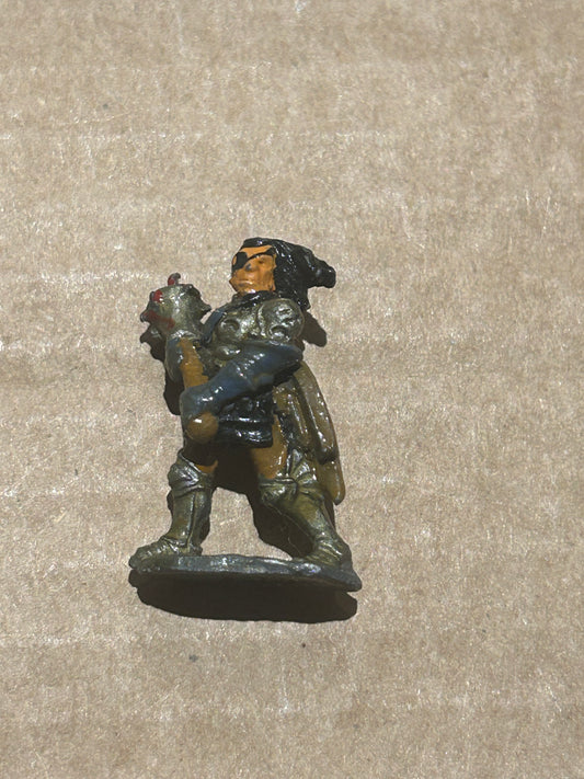 Warhammer Fantasy c01 fighters mace and shield bretonnian