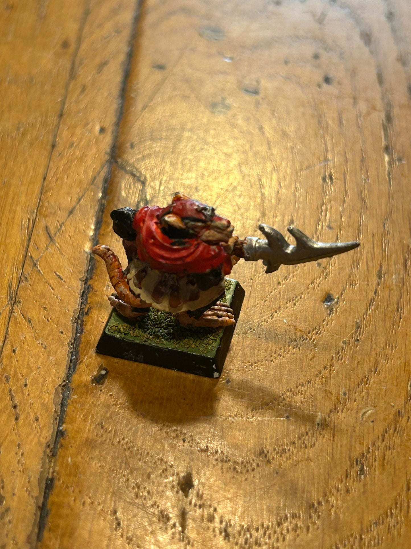 Warhammer WFB Metal Citadel 1990s Marauder Stormvermin Skaven with Halberd